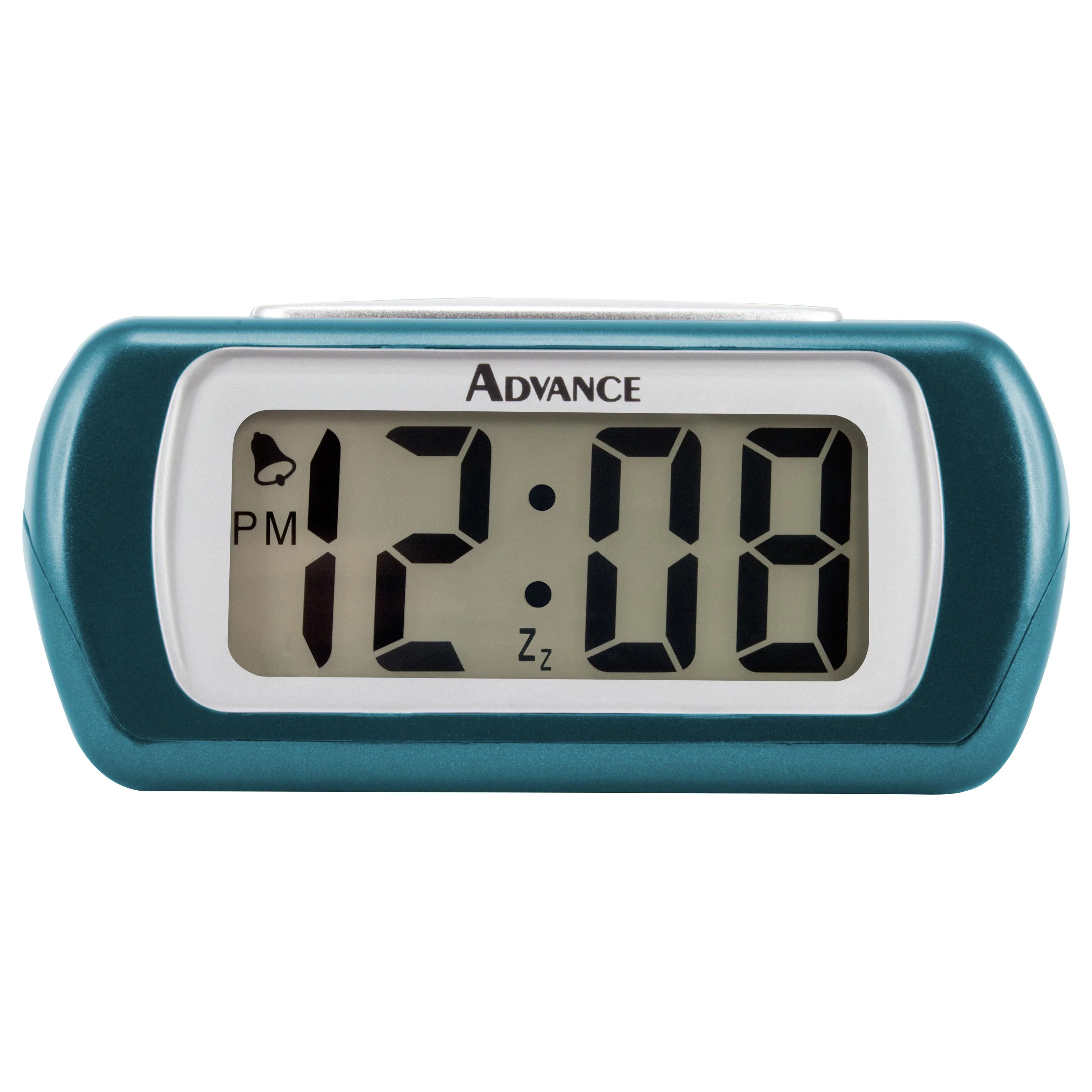 LCD Alarm Clock - Teal