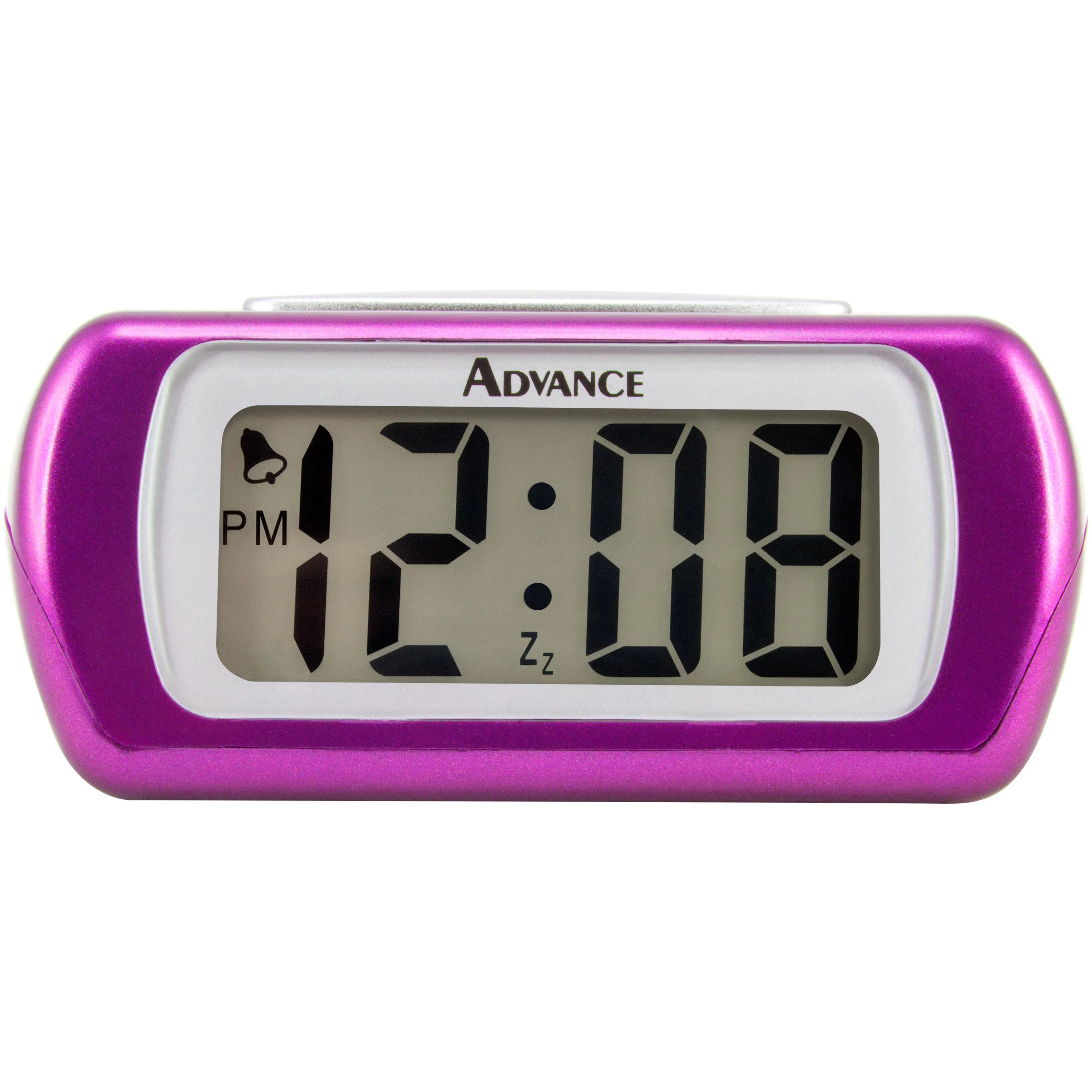 LCD Alarm Clock - Purple