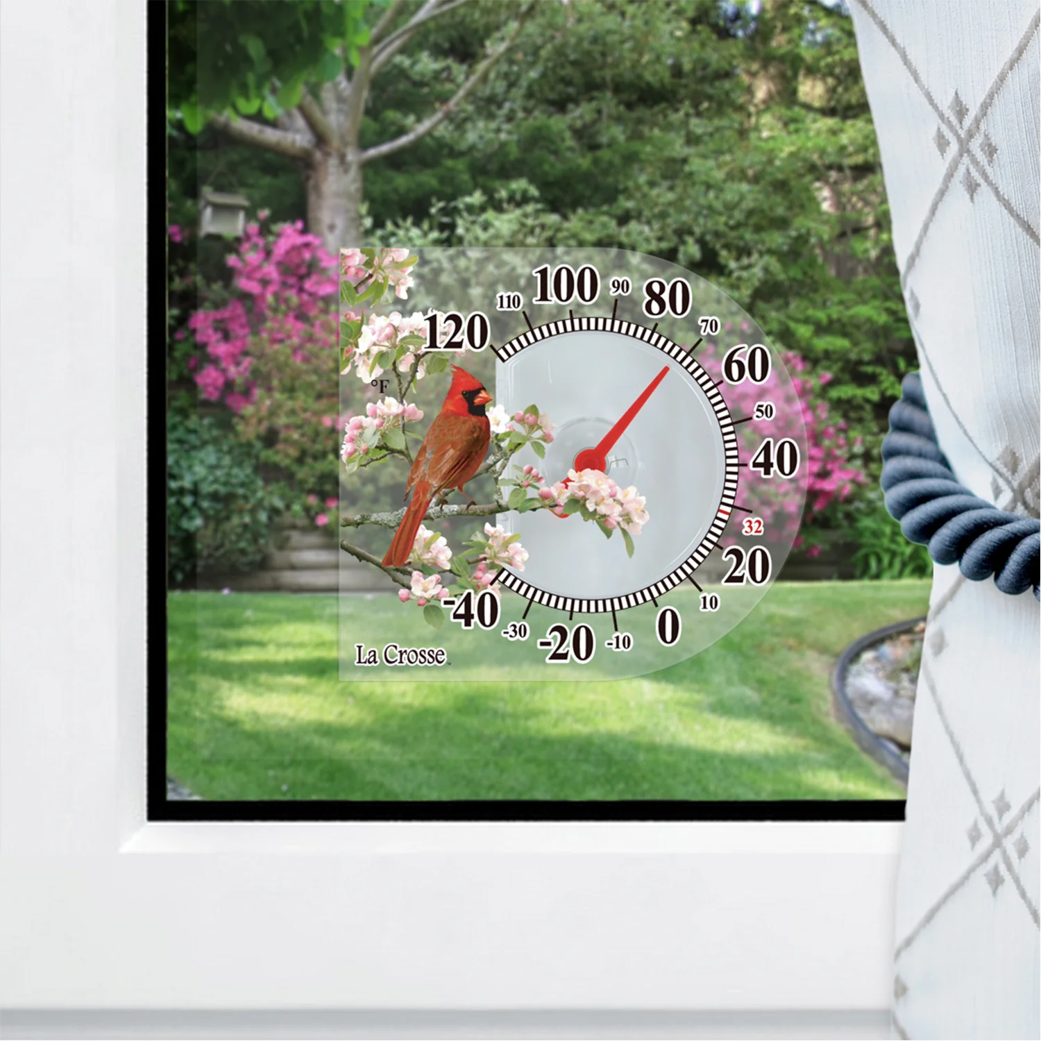 Cardinal 6 inch Outdoor Window Thermometer - Image 2