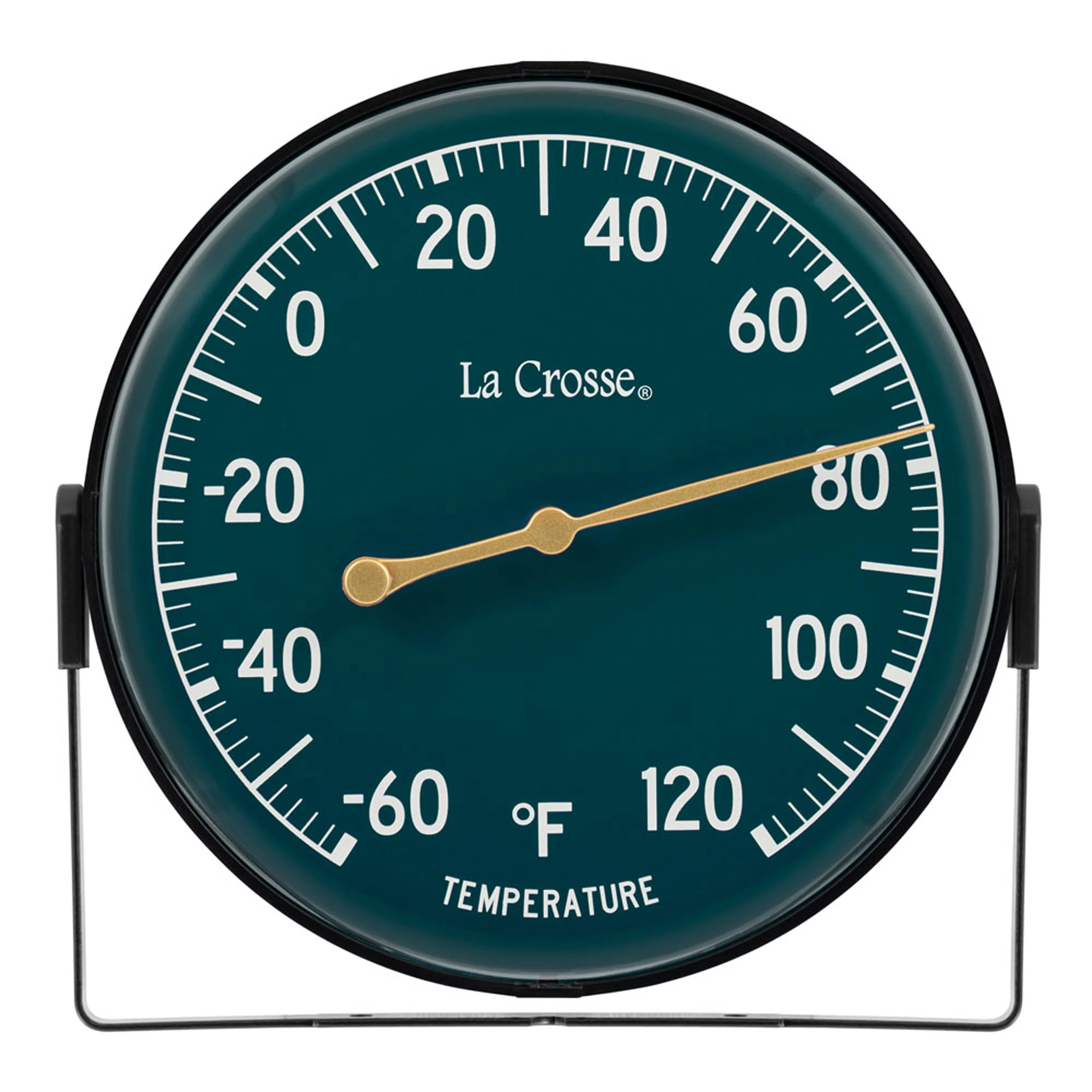 104-1512F 5-inch Dial Thermometer with Bracket - Green