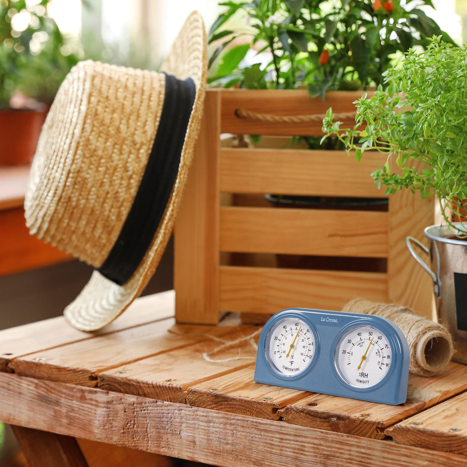 104-288BL Indoor Temperature and Humidity Gauge - Image 5
