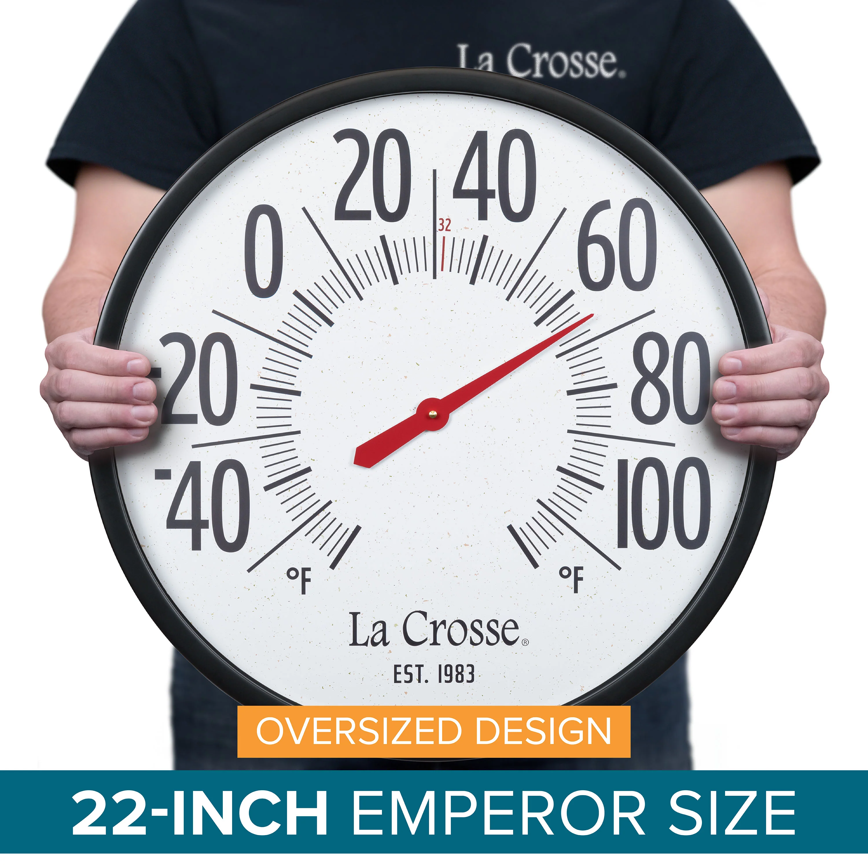 104-3056 Oversized 22-inch Emperor Size Dial Thermometer - Image 7