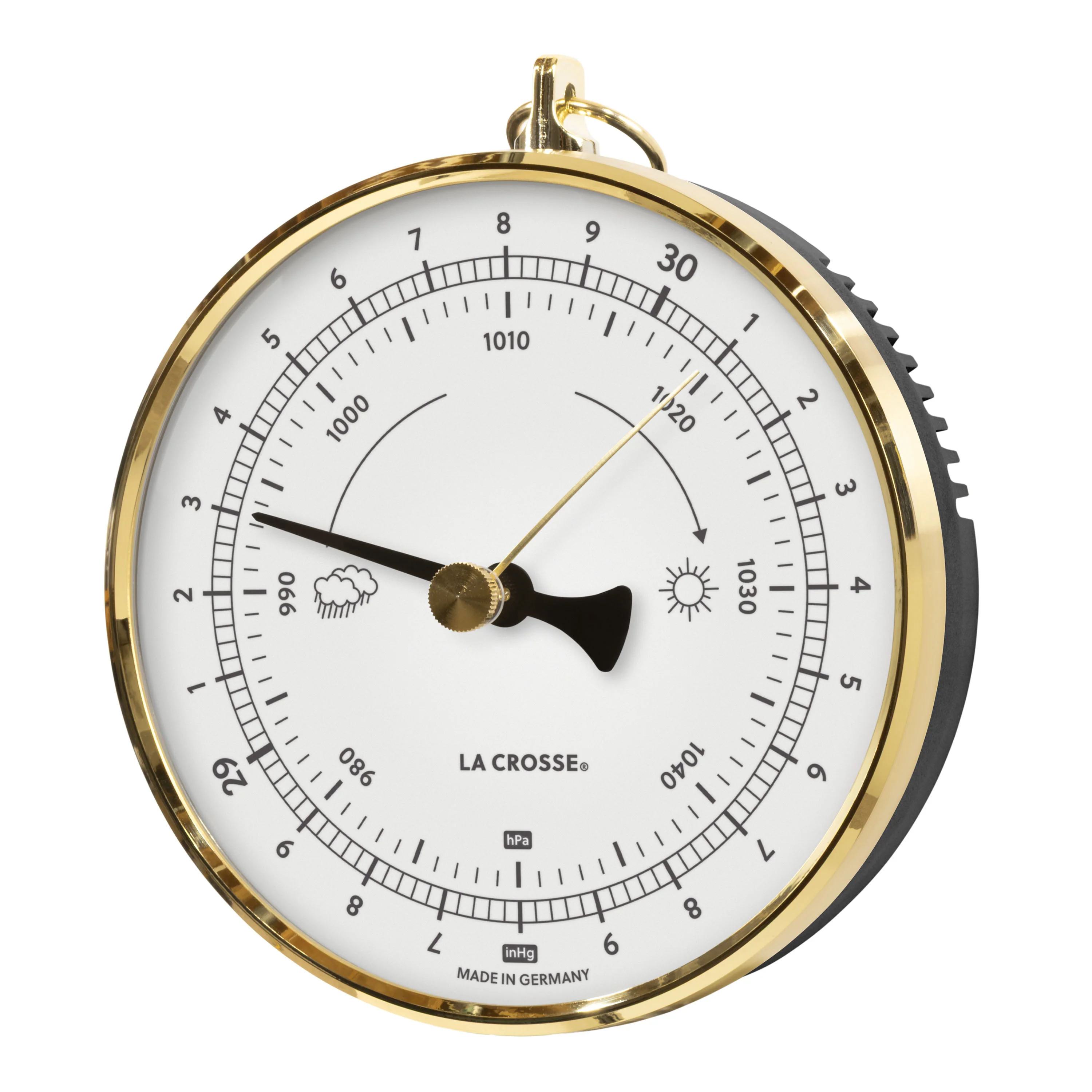138-611W Analog Dial Barometer – White - Image 2