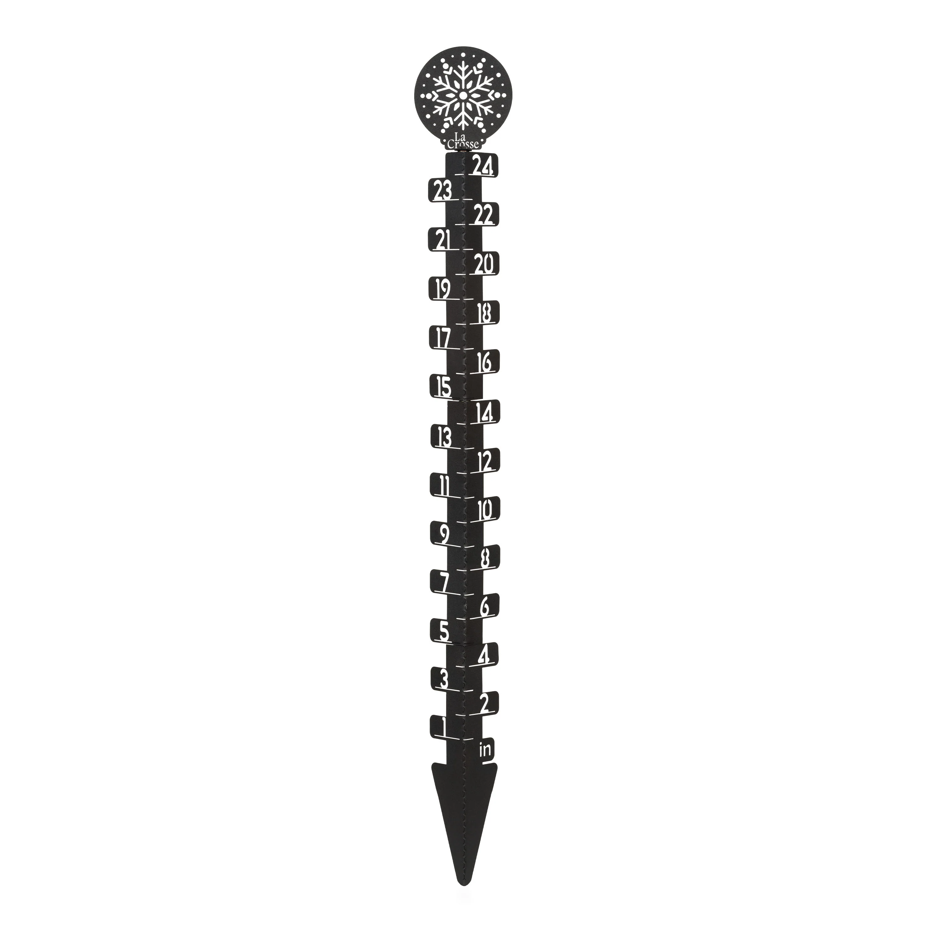 139-4686 Metal Snow Gauge - Snowflake