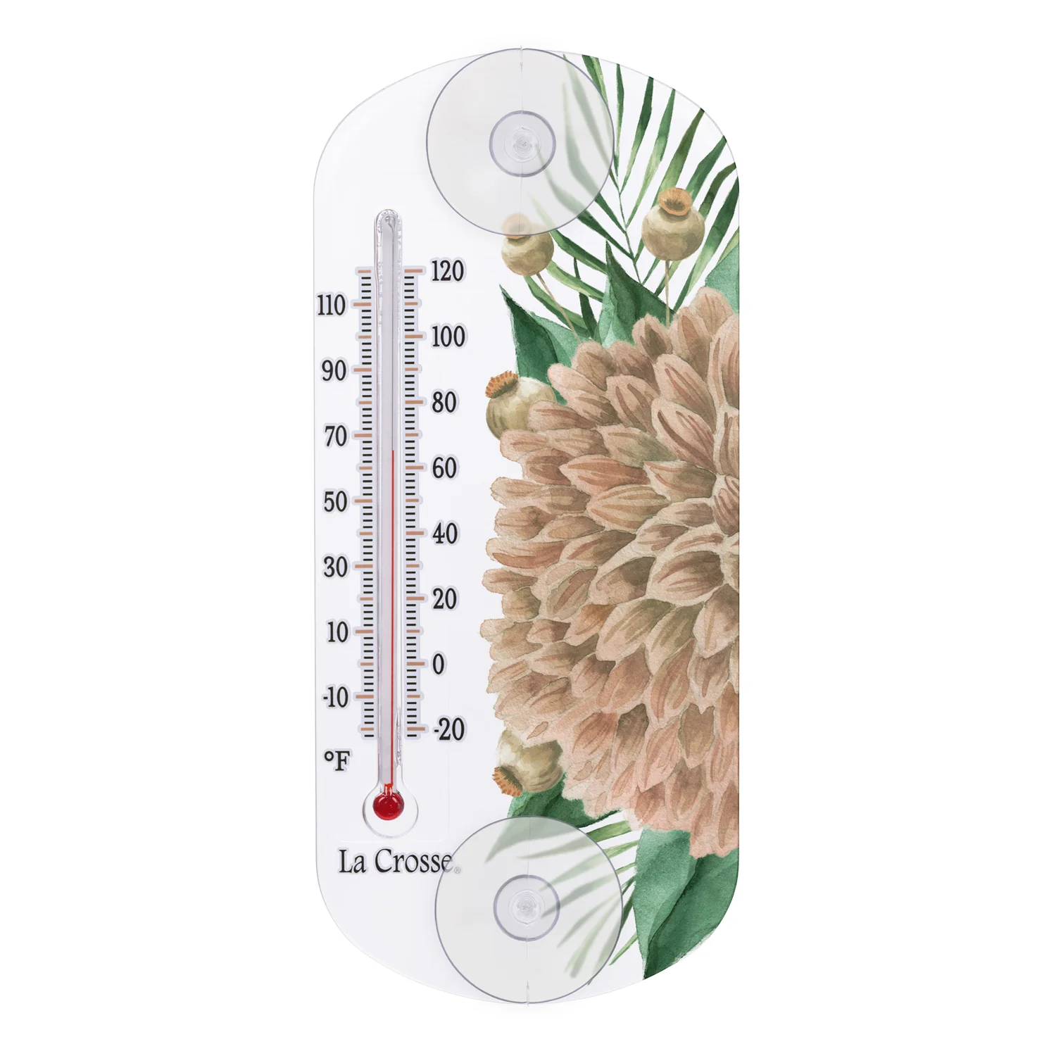 204-1520M 8 in. Window Thermometer
