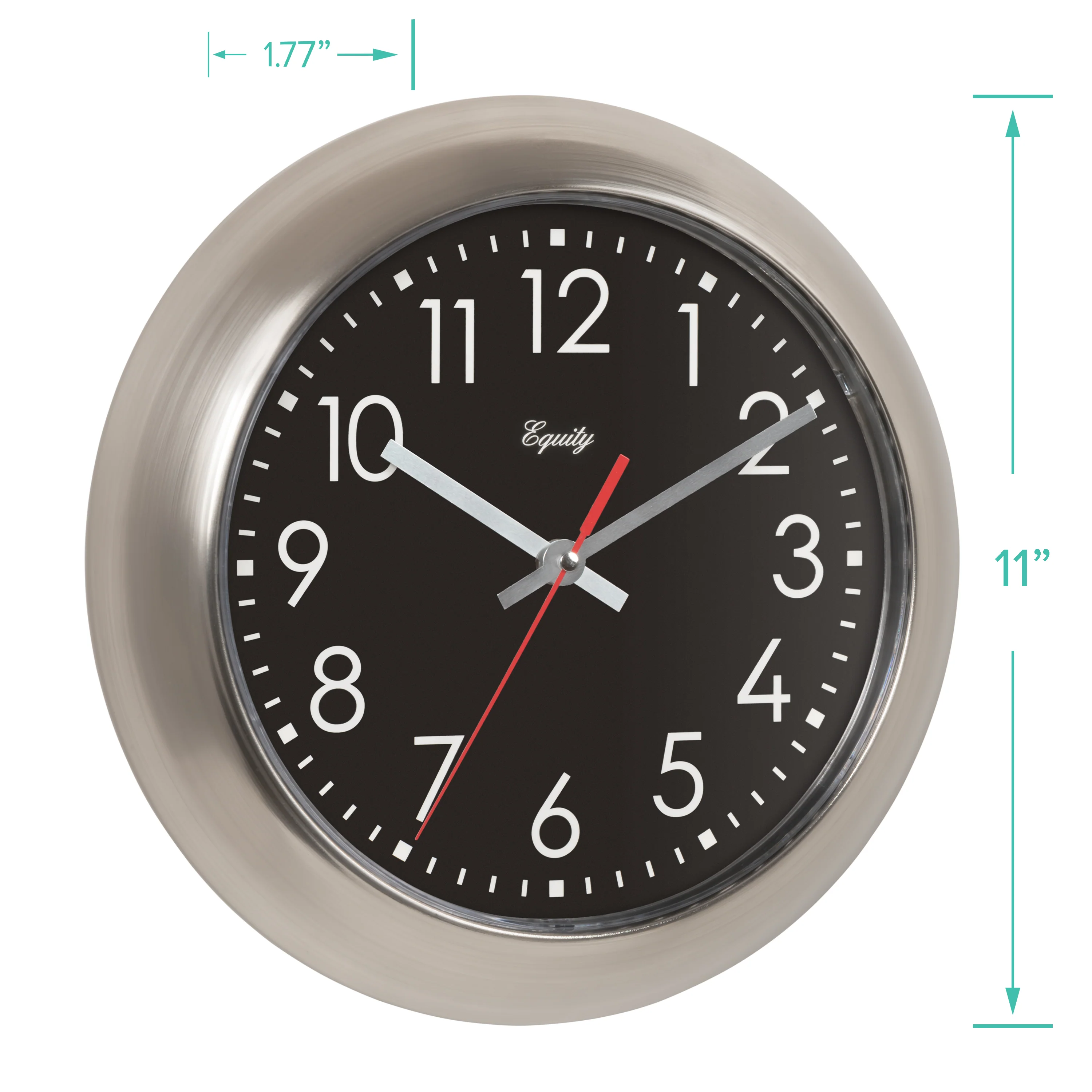 20802 11-inch Owen Metal Wall Clock - Image 8