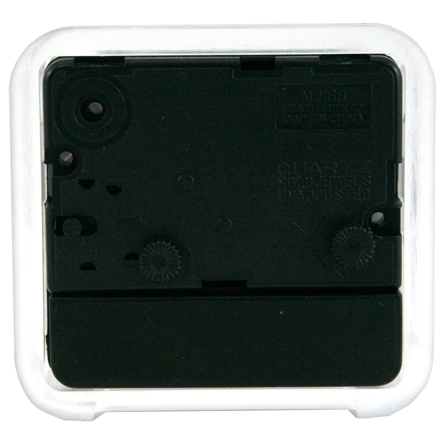 21038 Clear Quartz Alarm Clock - Image 3