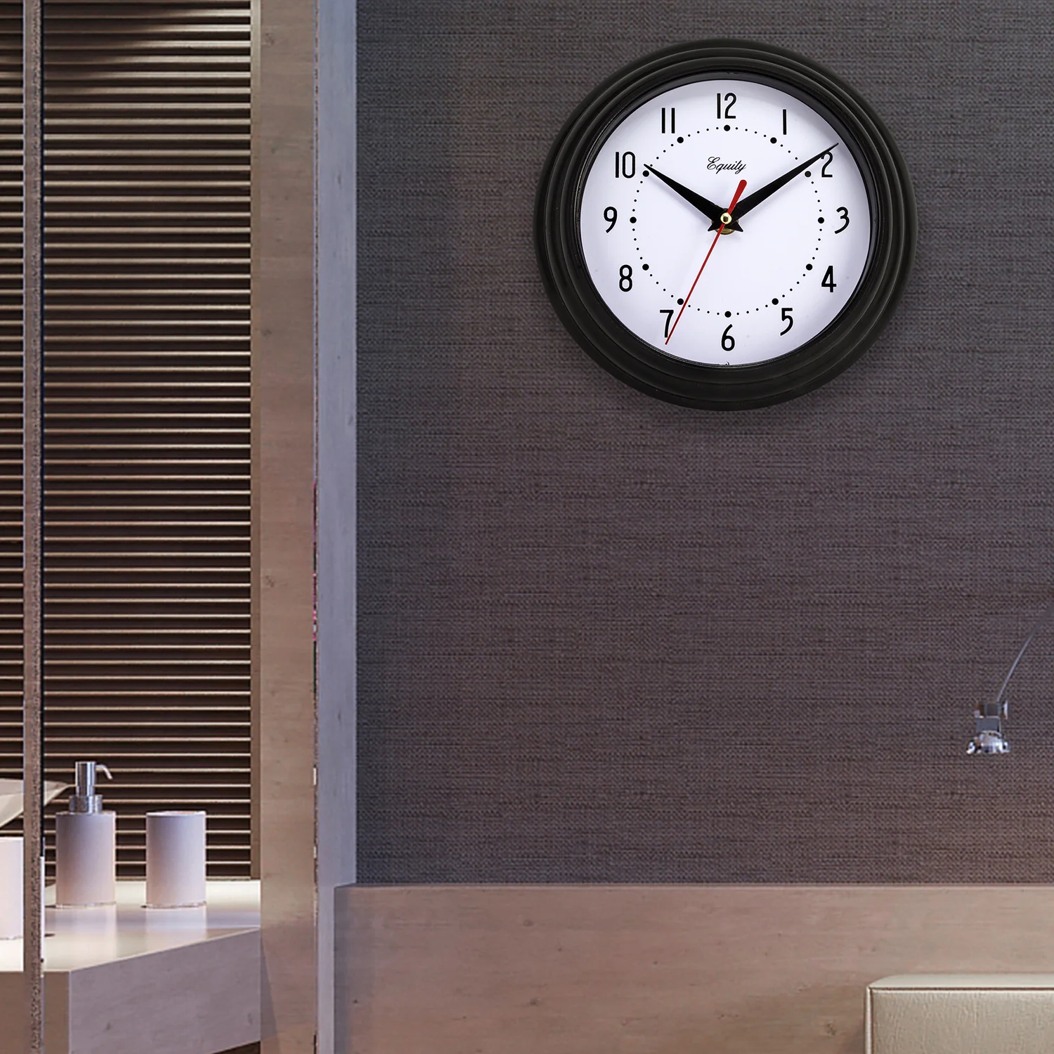25013 8 inch Analog Wall Clock - Image 3