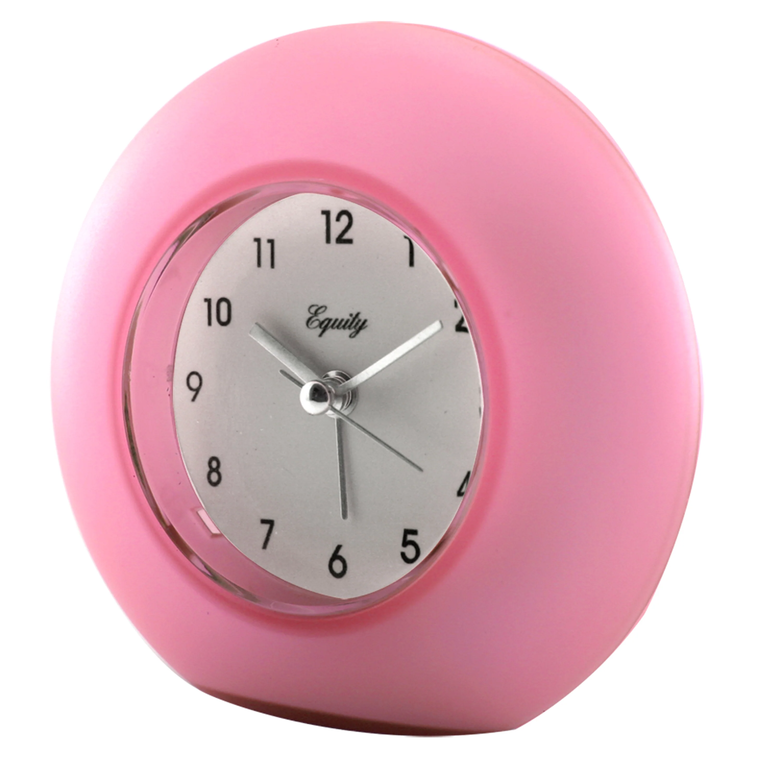 Pink Quartz Analog Frosted Alarm - Image 2
