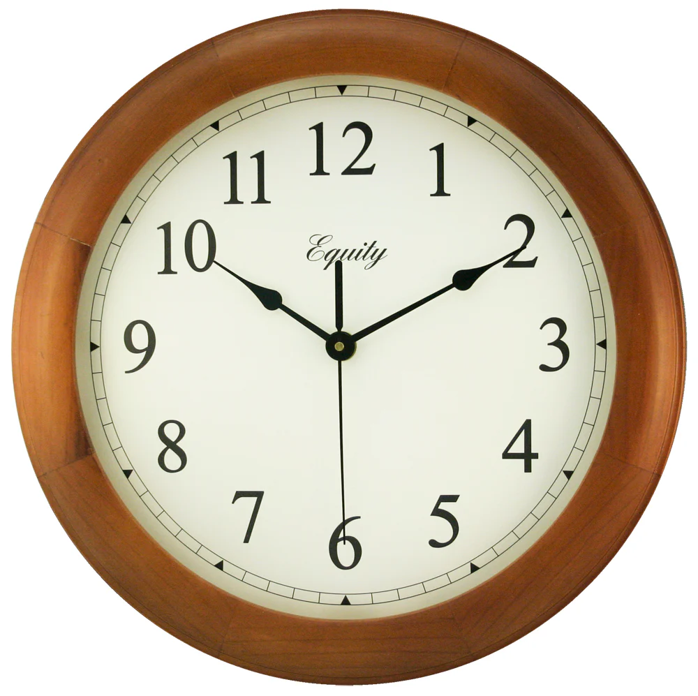 12 inch Cherry Wall Clock - Image 2