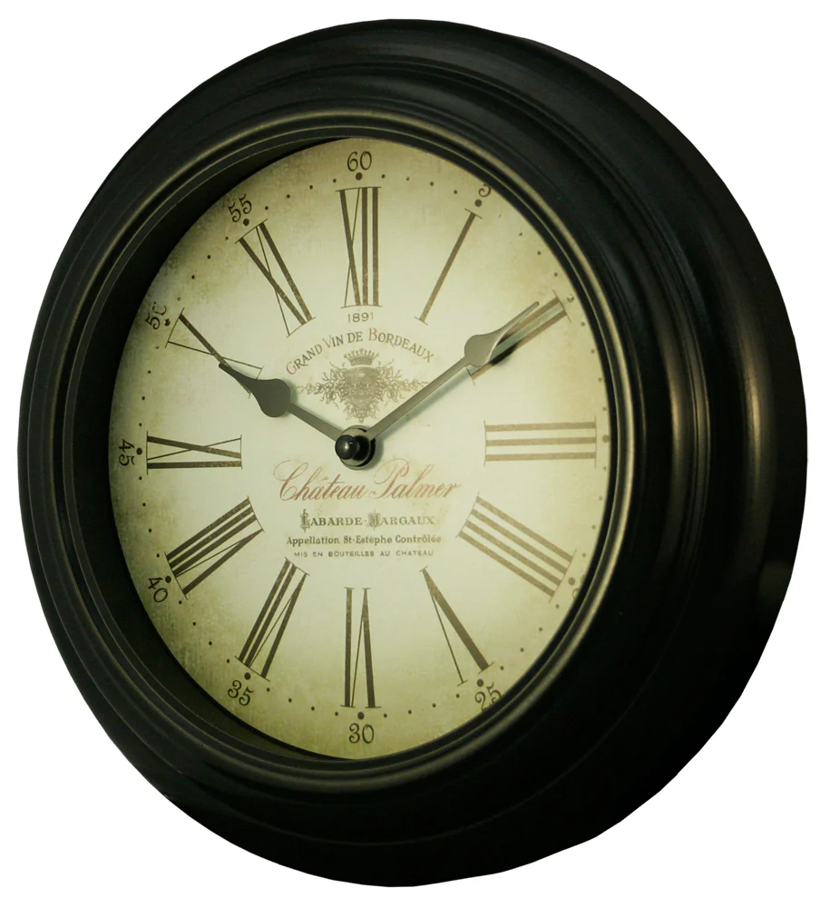 10 inch Metal Wall Clock