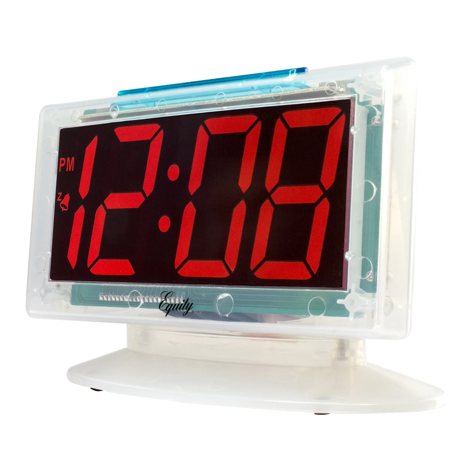 30040 1.8 inch LED Clear Alarm Clock - Image 2