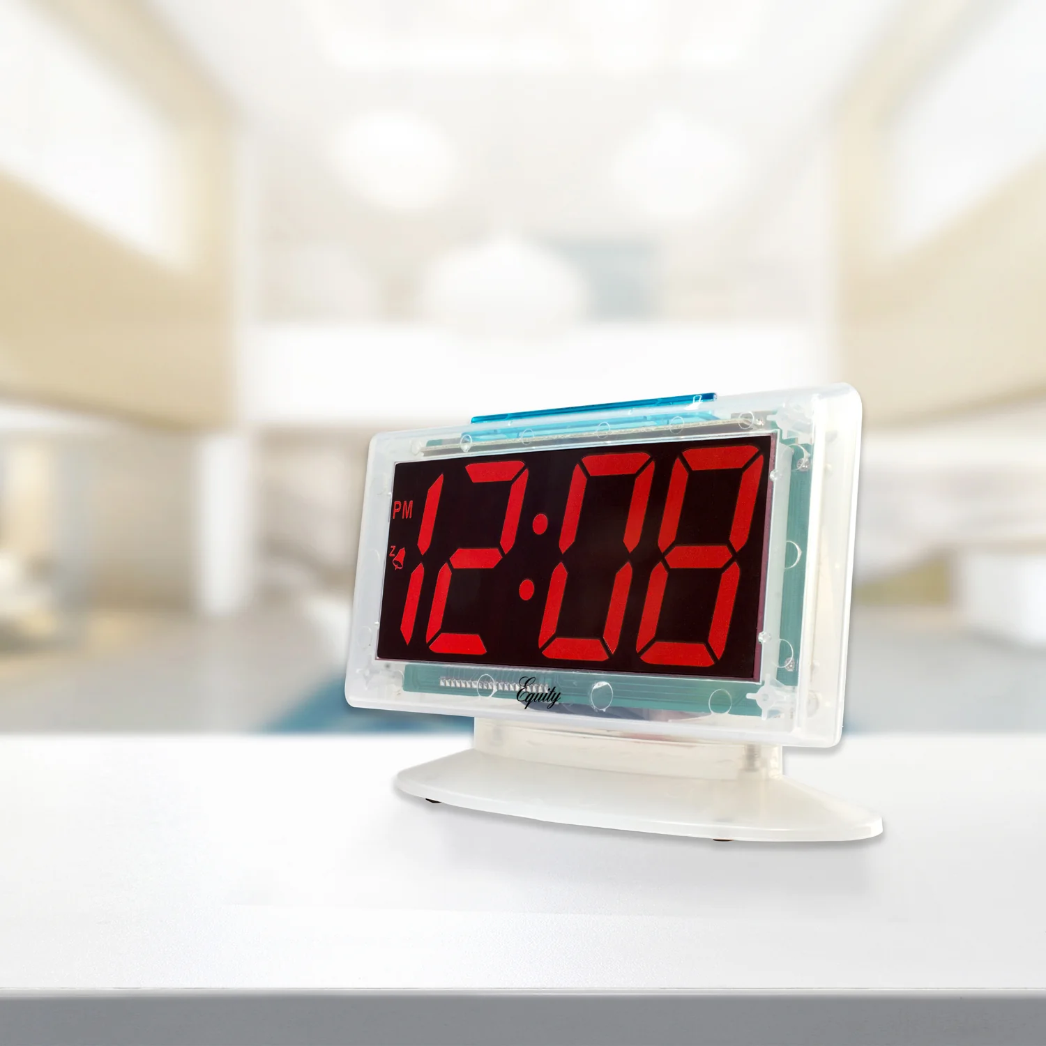 30040 1.8 inch LED Clear Alarm Clock - Image 3