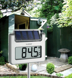 Solar-Powered Garden Thermometer - Image 2