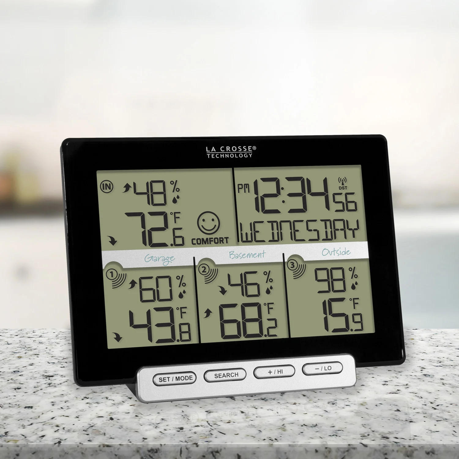 308-1412-3TXV2 Weather Station w/ Multiple Location Monitoring - Image 4