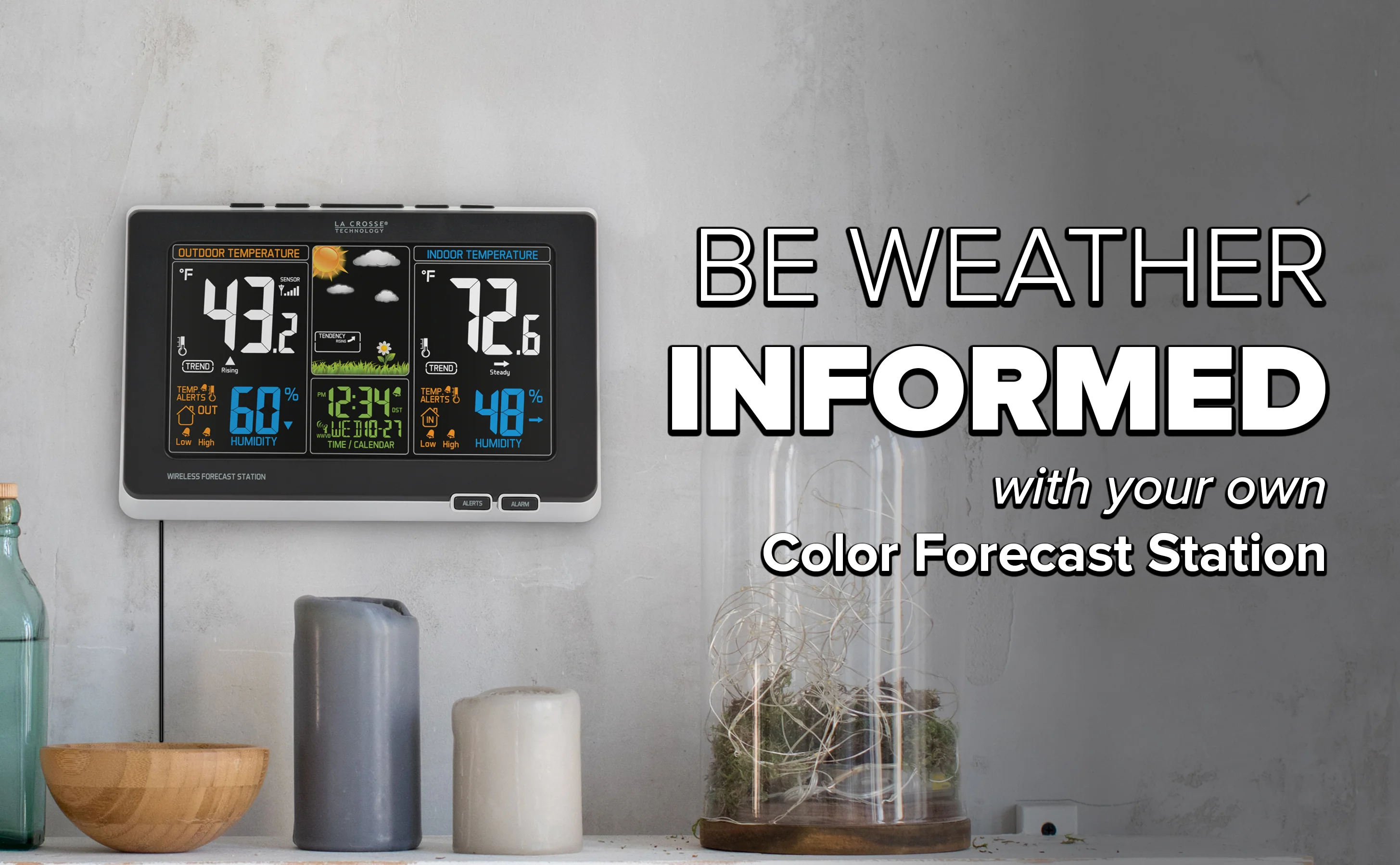 308-1414BV2 Wireless Color Weather Station - Image 9
