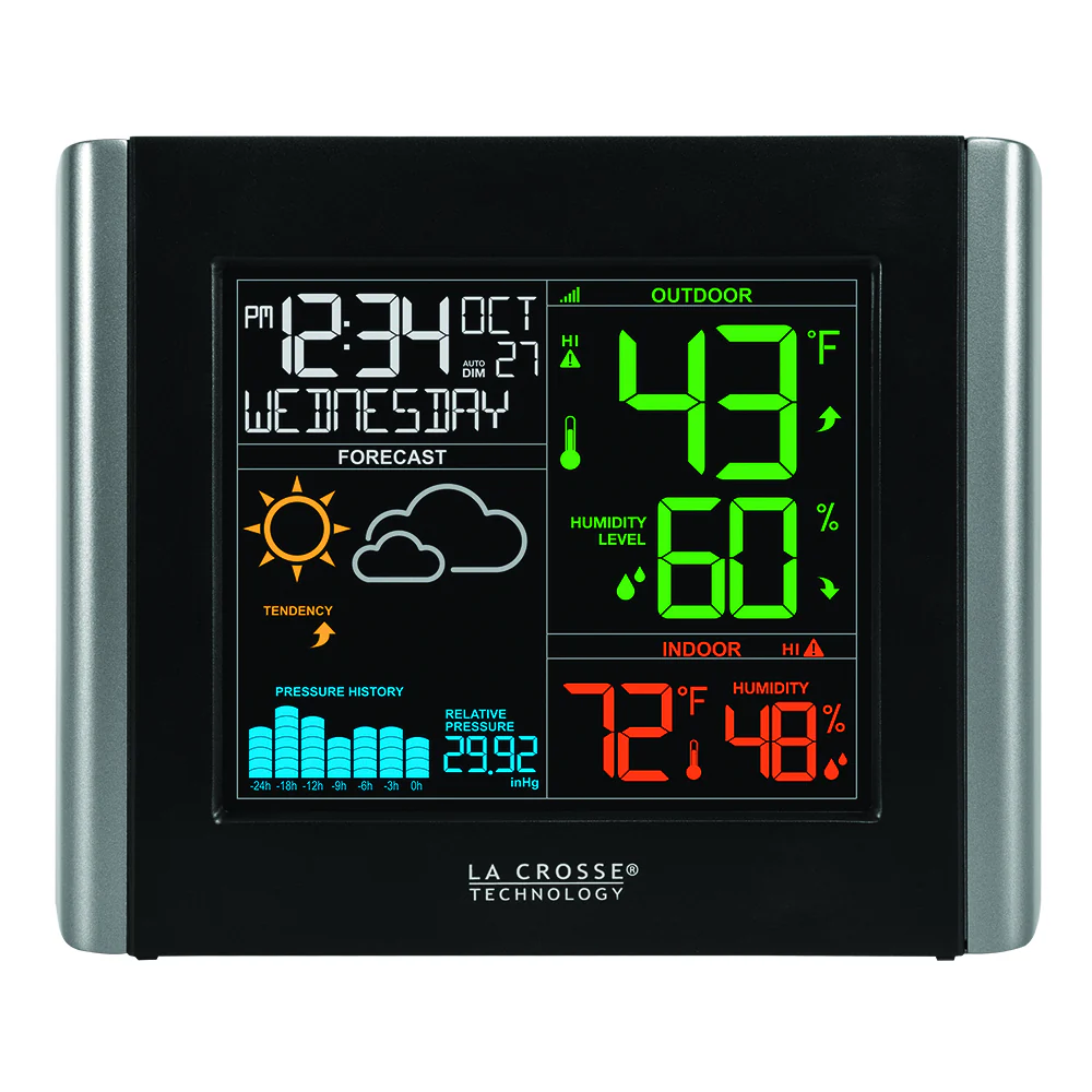 308-1416 Weather Station with Backlight and Barometric Pressure