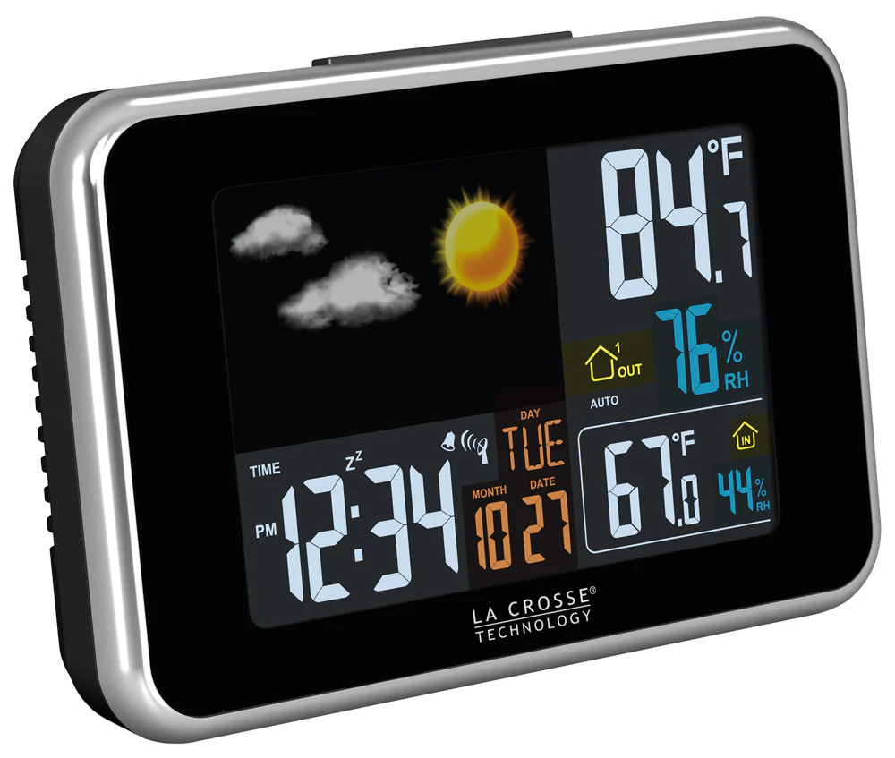 Wireless Color Weather Station with USB Charging - Image 2