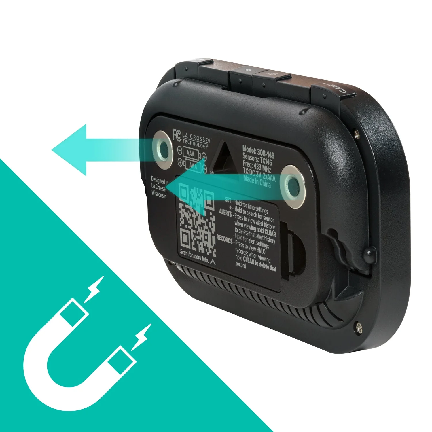 308-149 Dual Temperature Station with Magnetic Back - Image 5