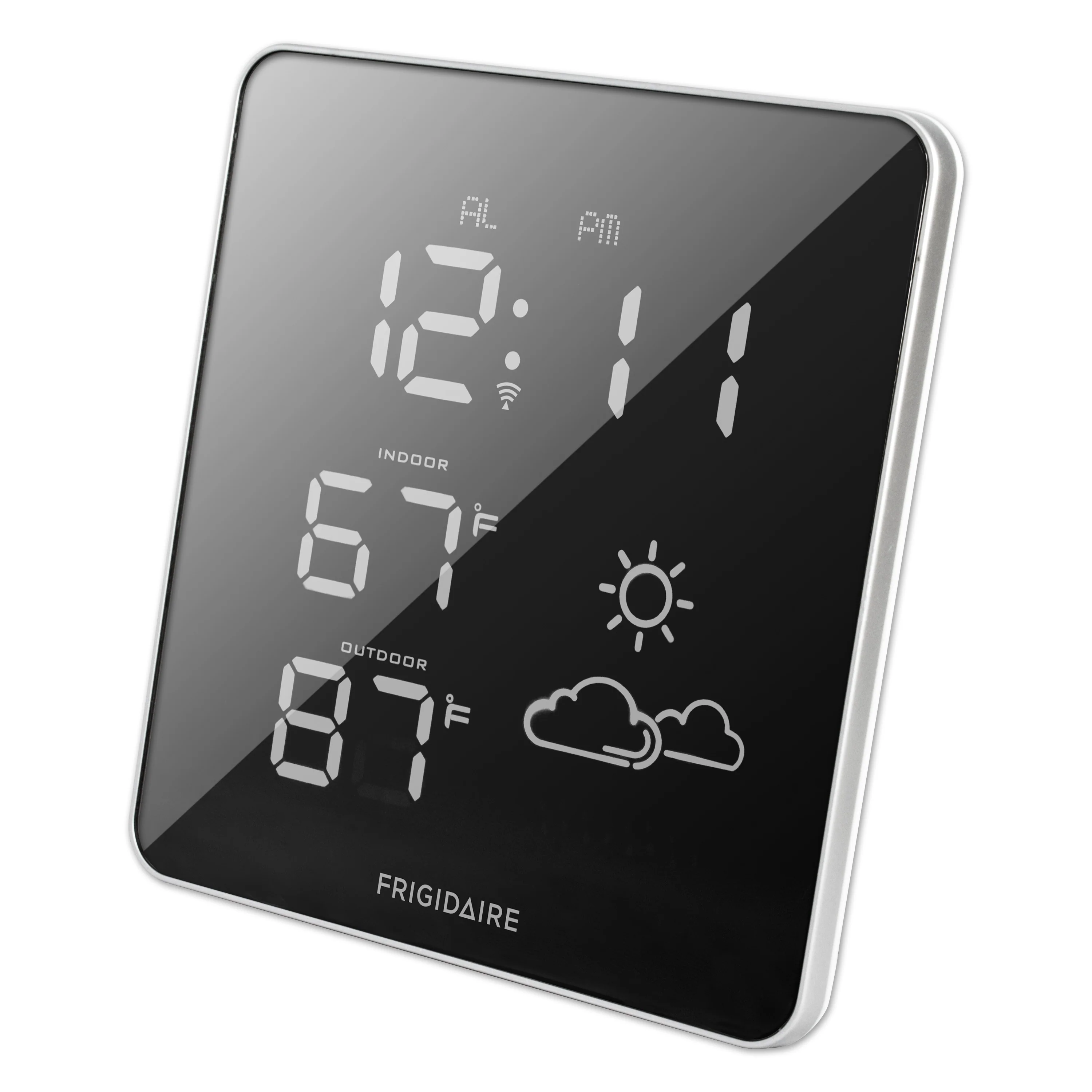 White Square LED Weather Station - Image 3