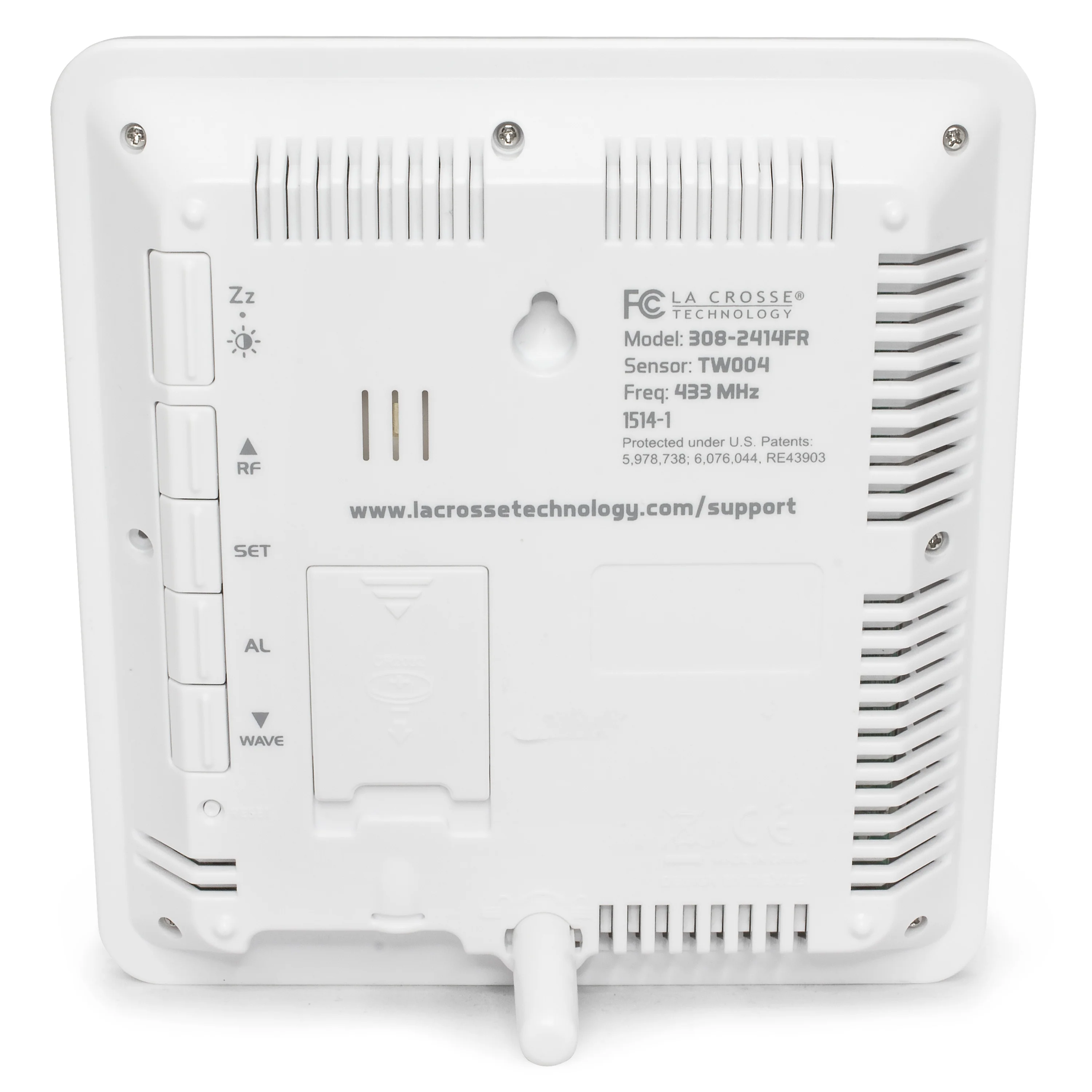 White Square LED Weather Station - Image 5