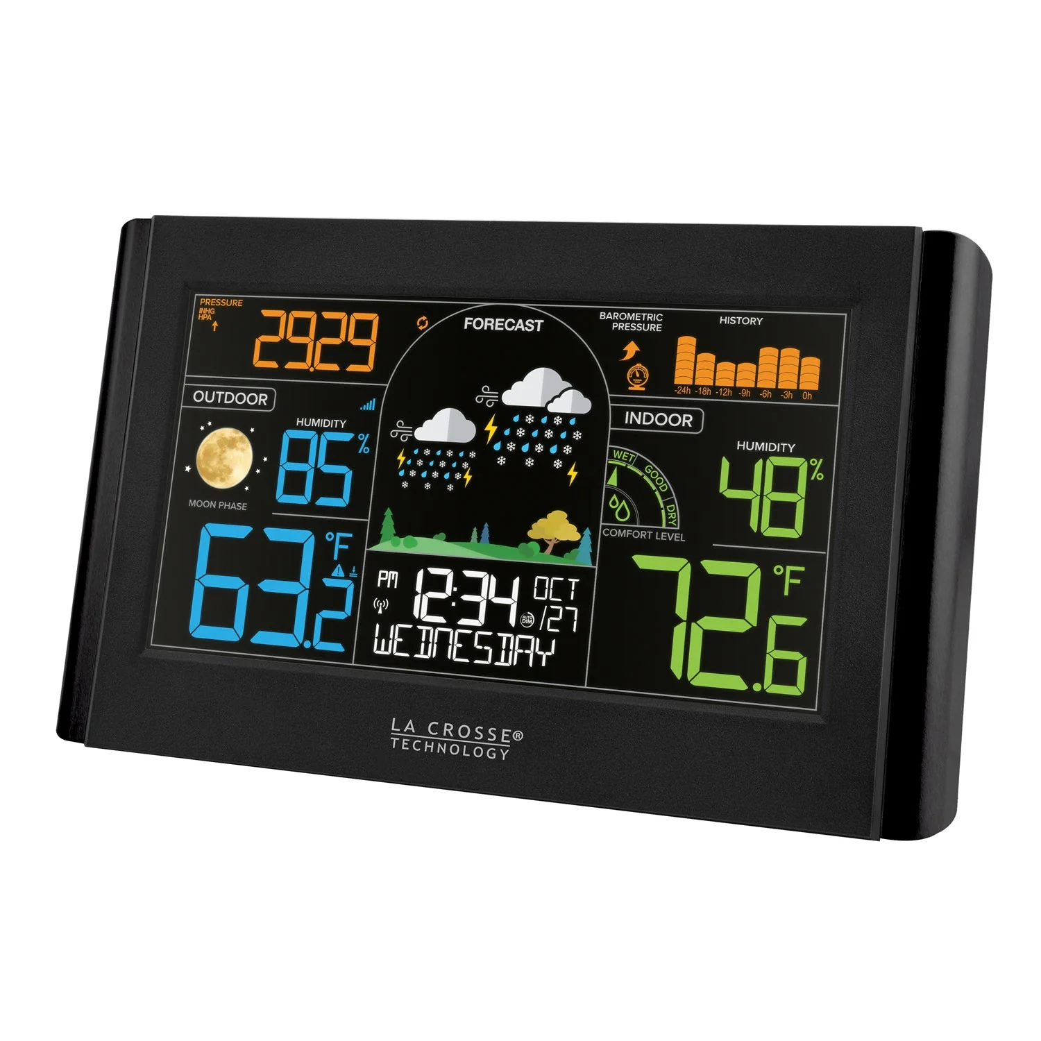 308-27937 Wireless Color Weather Station - Image 3