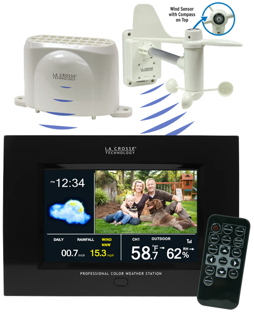 Complete Personal Color Weather Station with Photo Viewer - Image 3