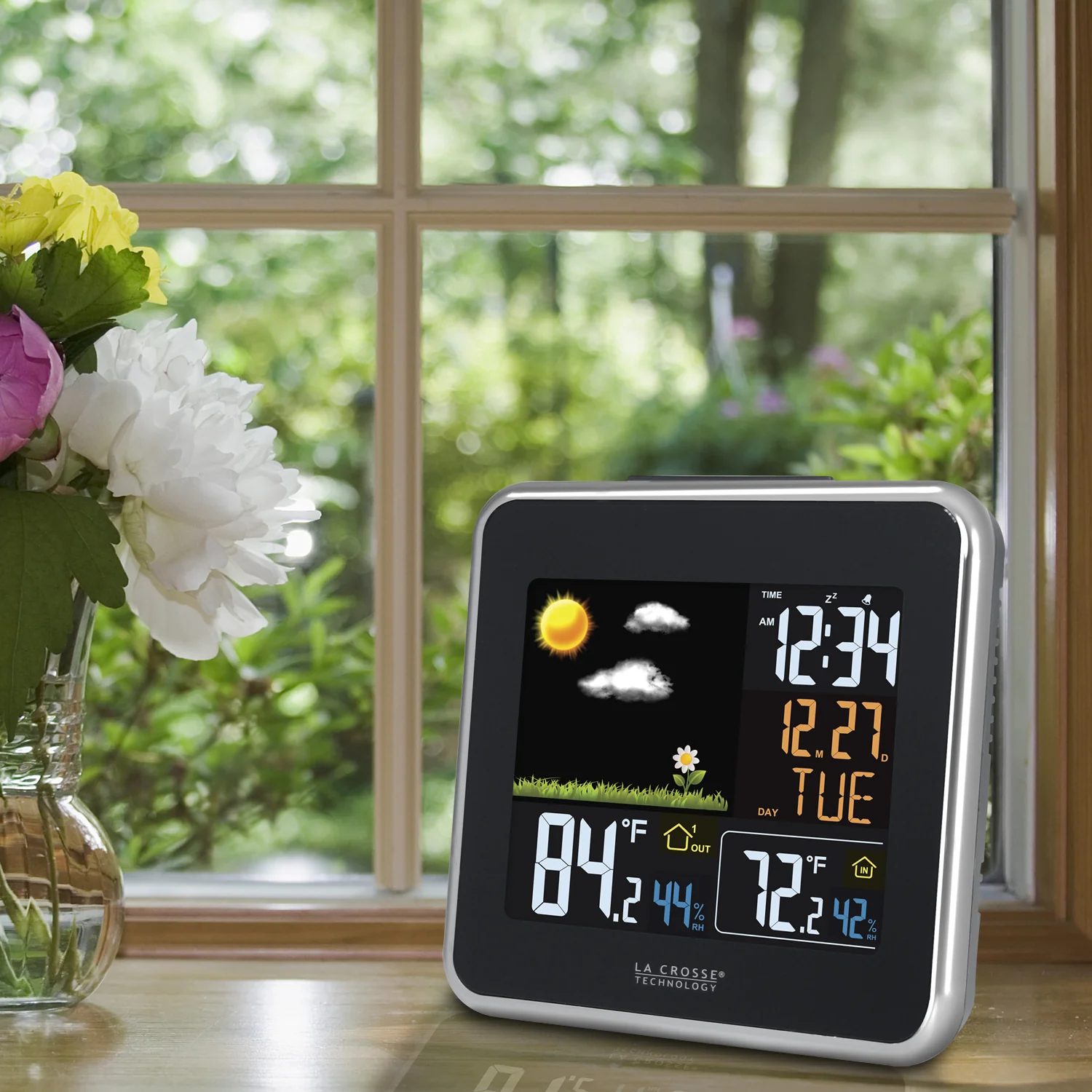 Wireless Color Weather Station with Forecast - Image 2
