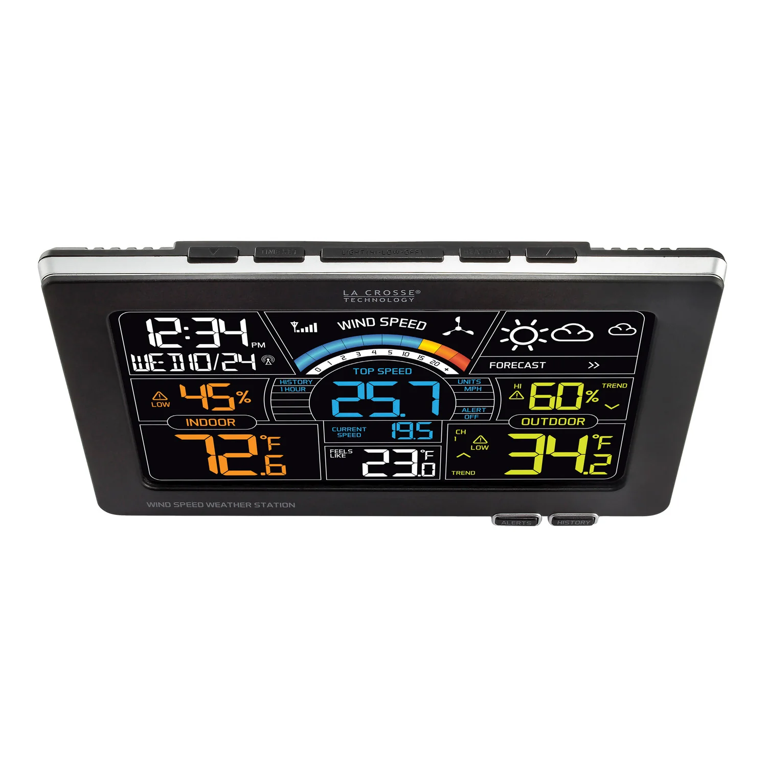 327-1414WV2 3-in-1 Wind Speed Weather Station - Image 2