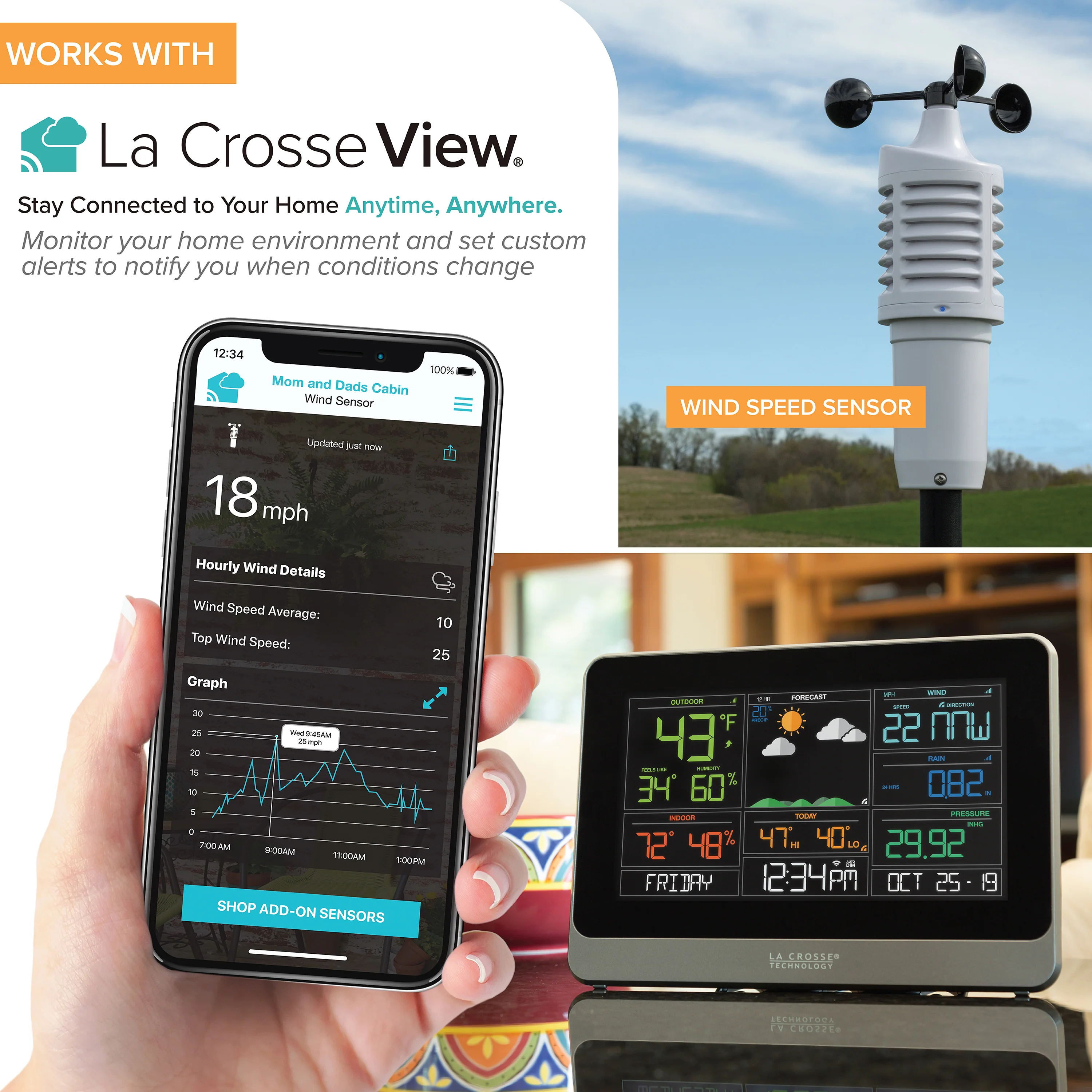 328-10618V3 Wi-Fi Professional Weather Station - Image 4