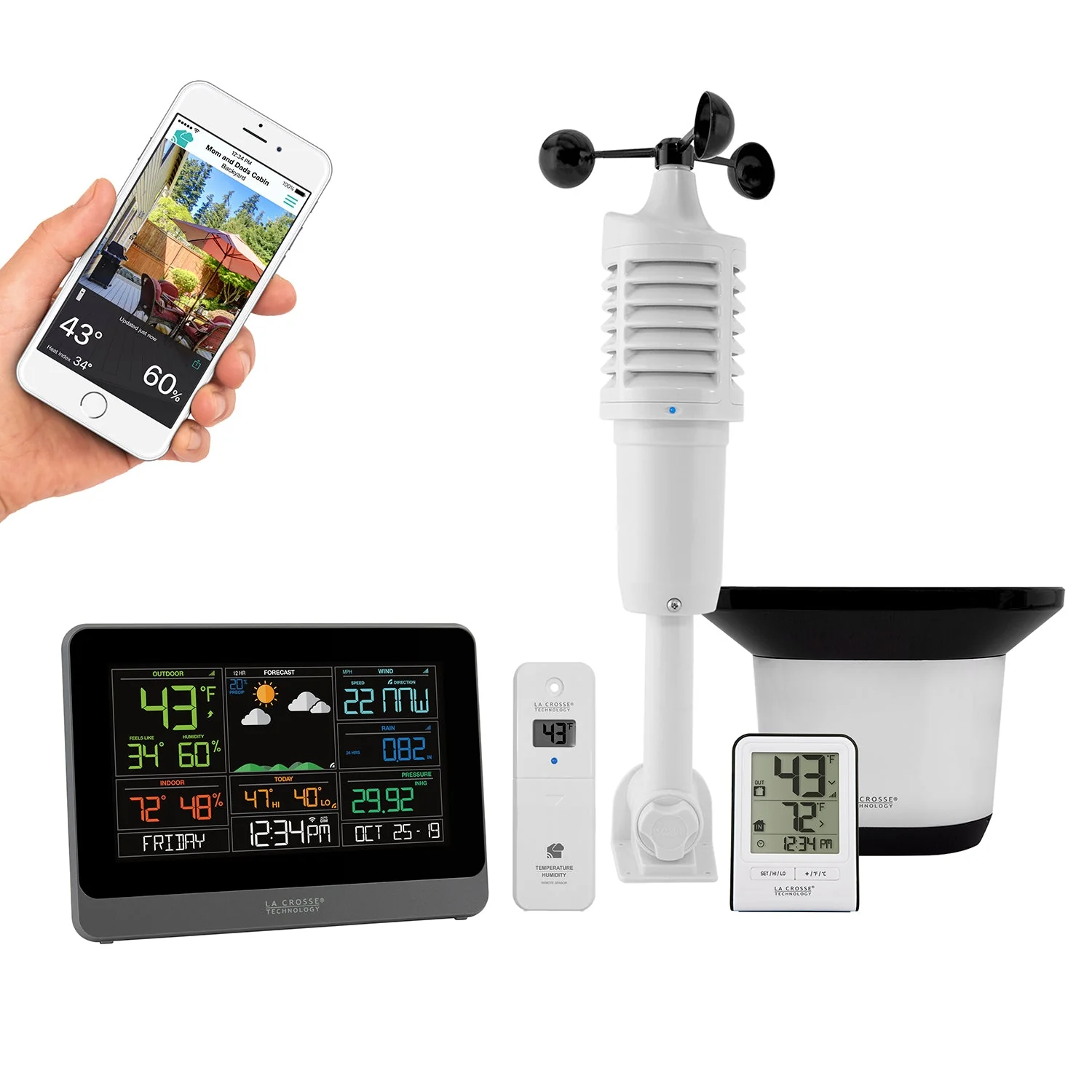 328-10618V4 Wi-Fi Professional Weather Station - Image 4