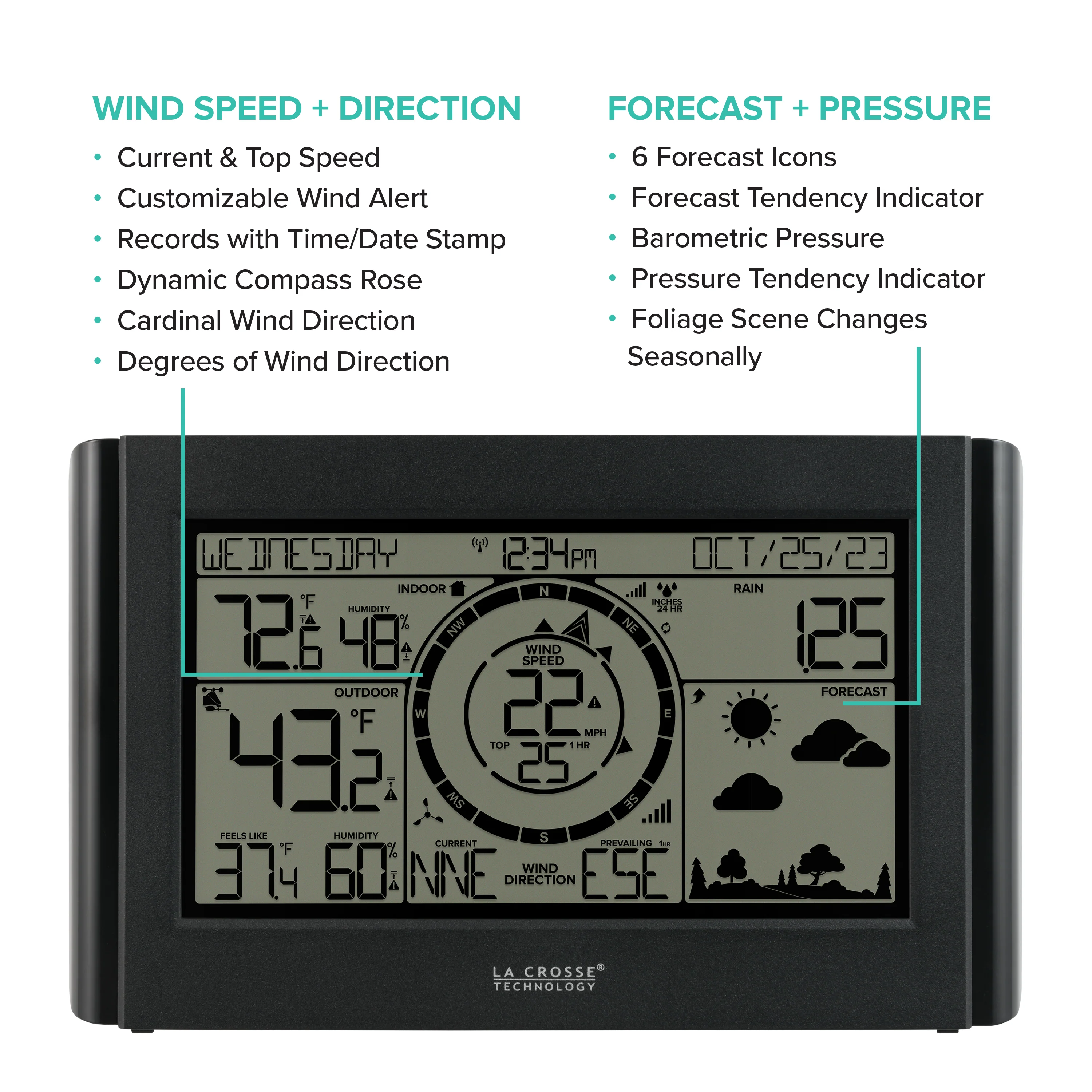 328-96087 Wireless Professional Weather Station - Image 3