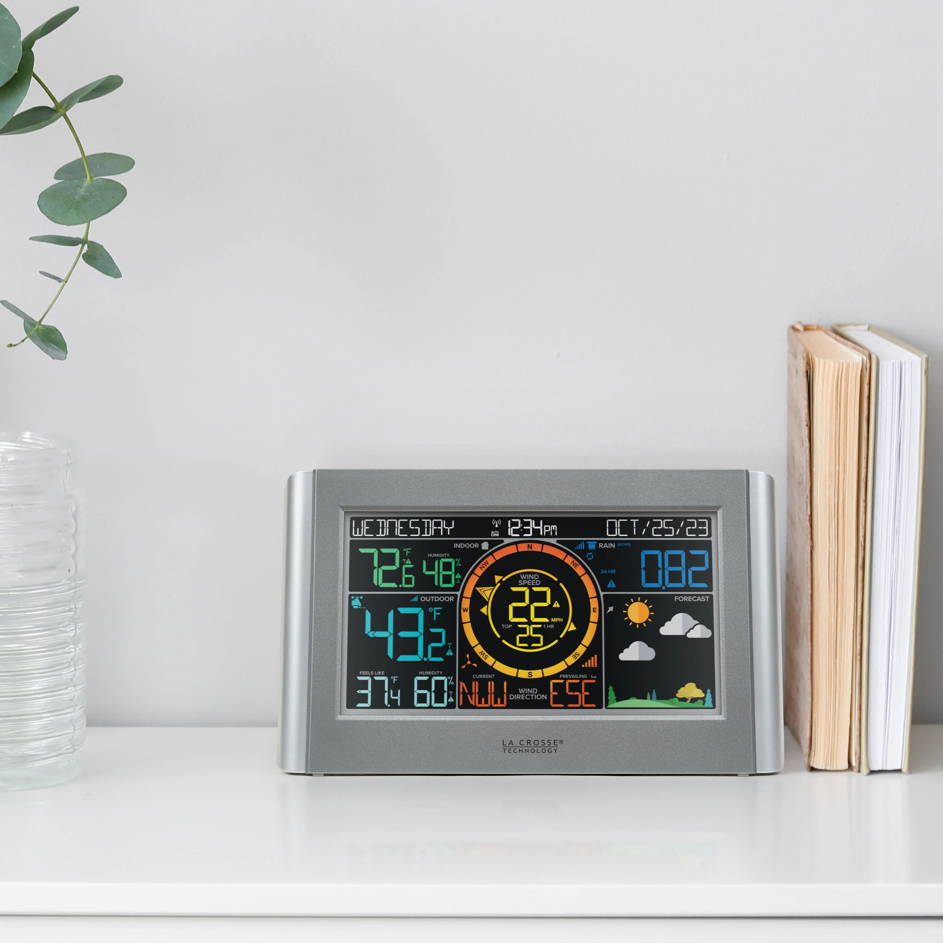 328-1414 Color Weather Station with Wind - Image 6