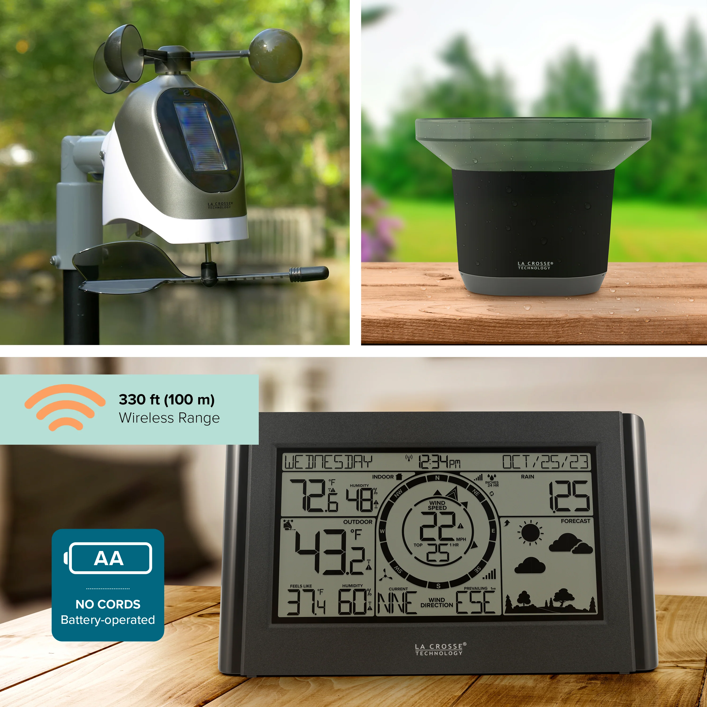 328-96087 Wireless Professional Weather Station - Image 2