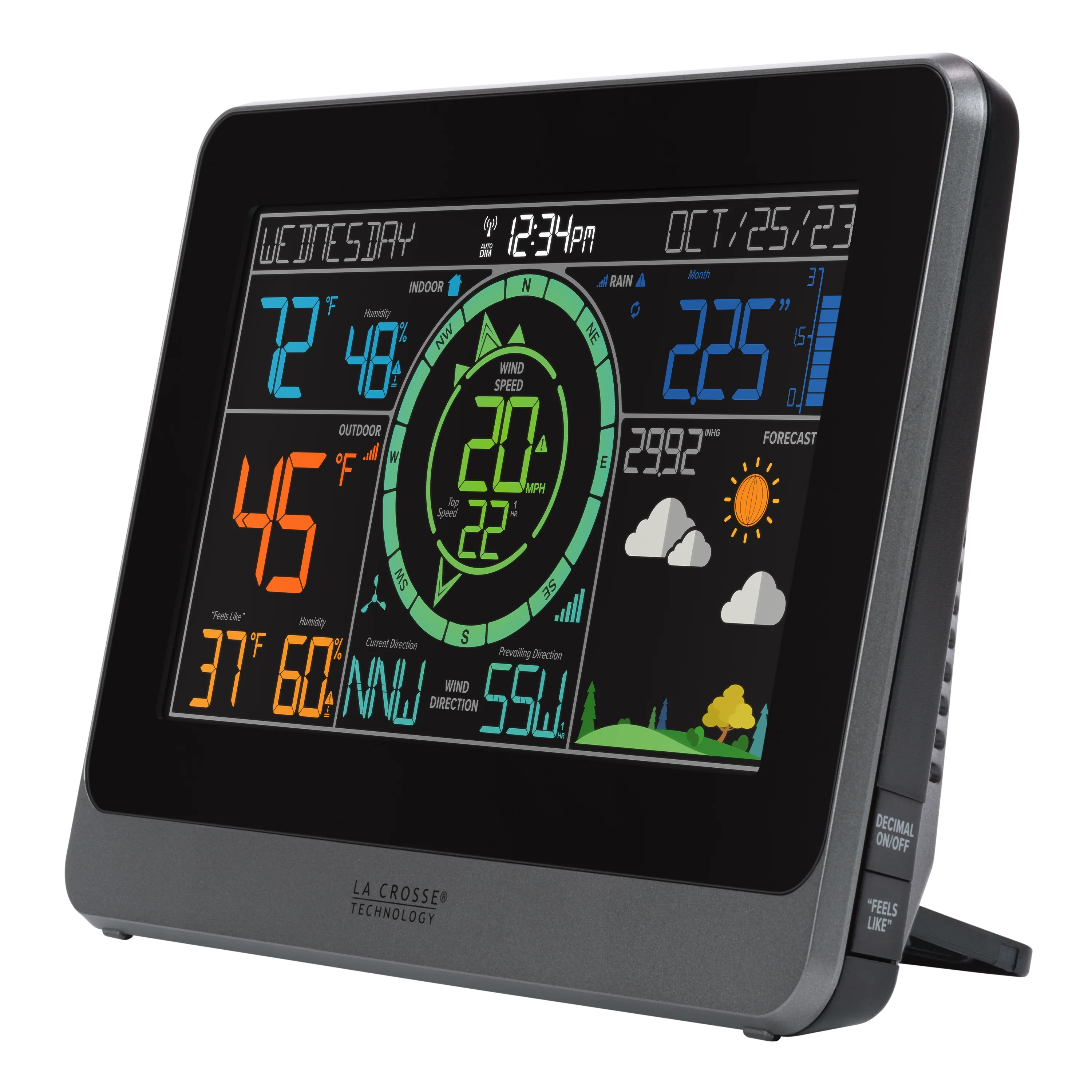 328-1415 Professional Color Weather Station - Image 6