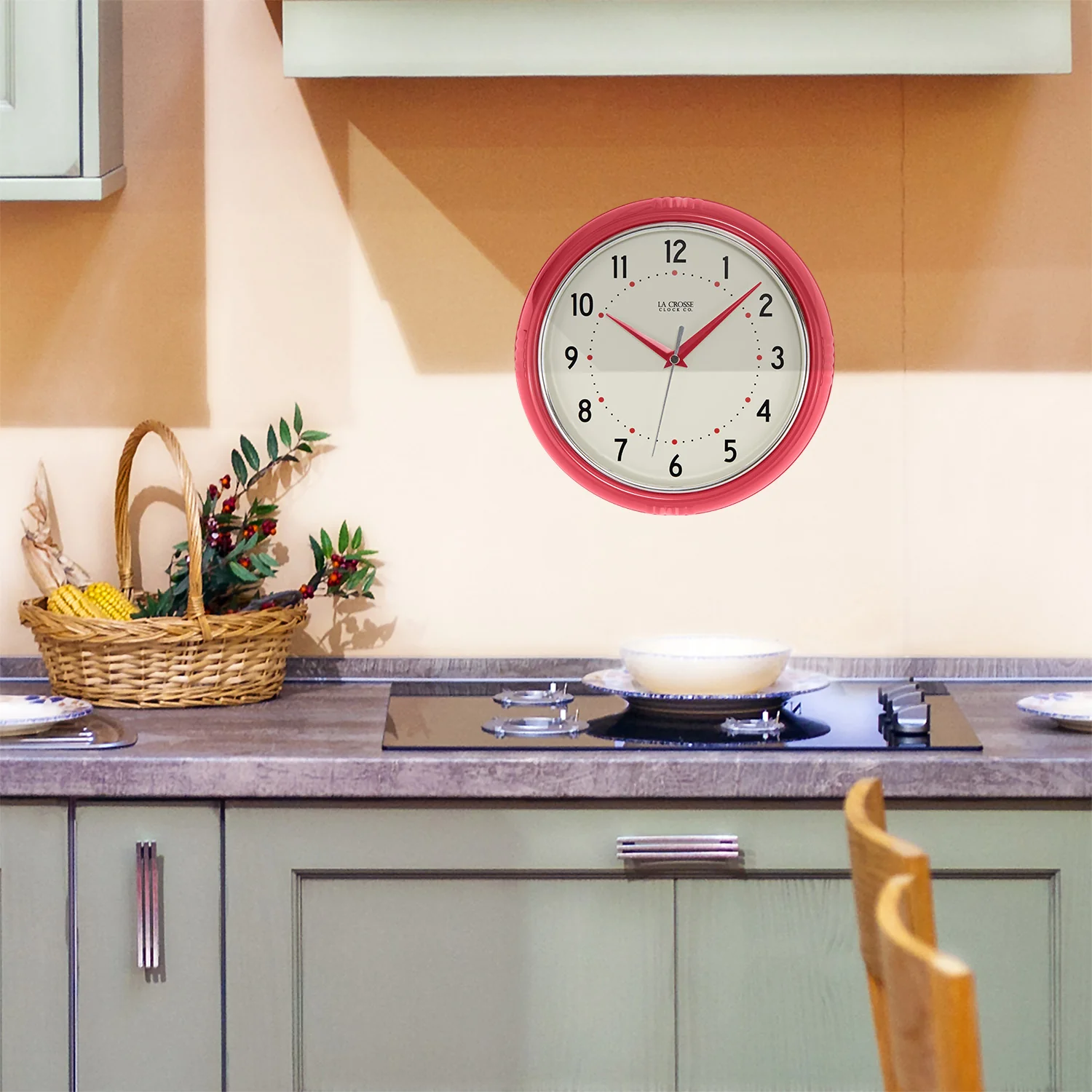 9.5 inch Diner Wall Clock - Image 3