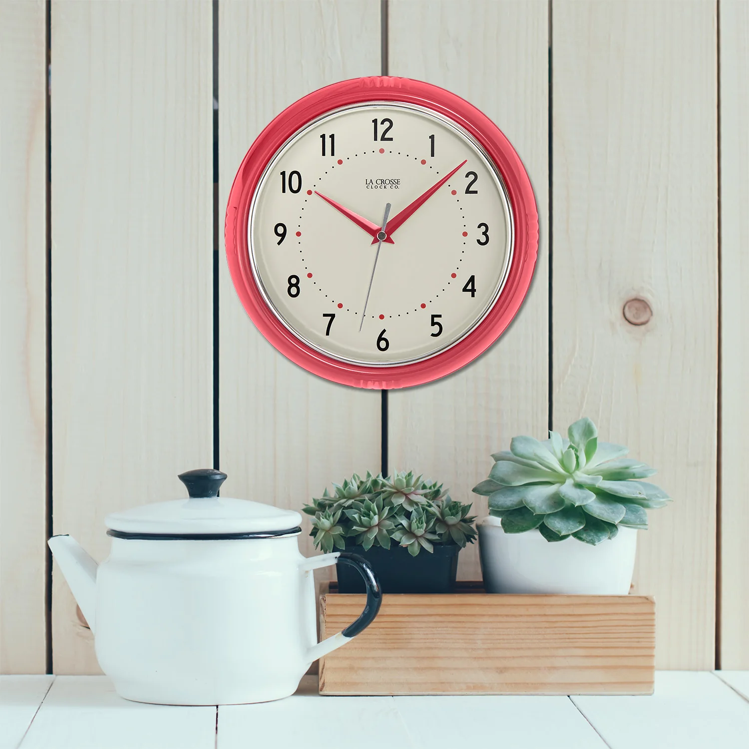 9.5 inch Diner Wall Clock - Image 4