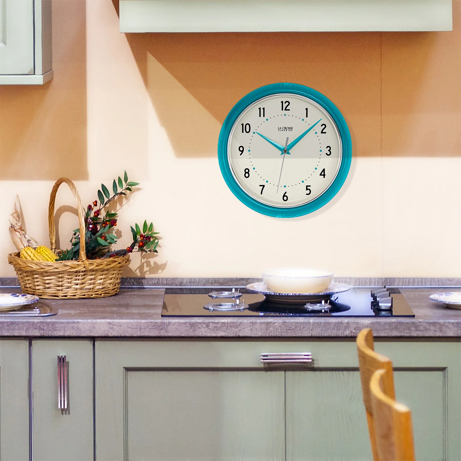 9.5 inch Diner Wall Clock - Image 2