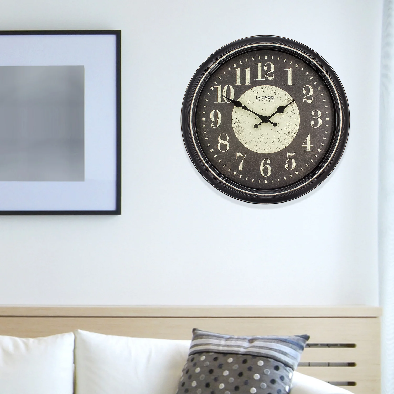 15.75 in Plastic Wall Clock - Image 3