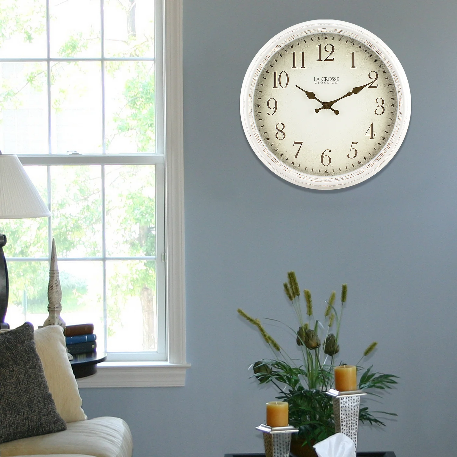 15.5 inch Plastic Wall Clock - Image 3