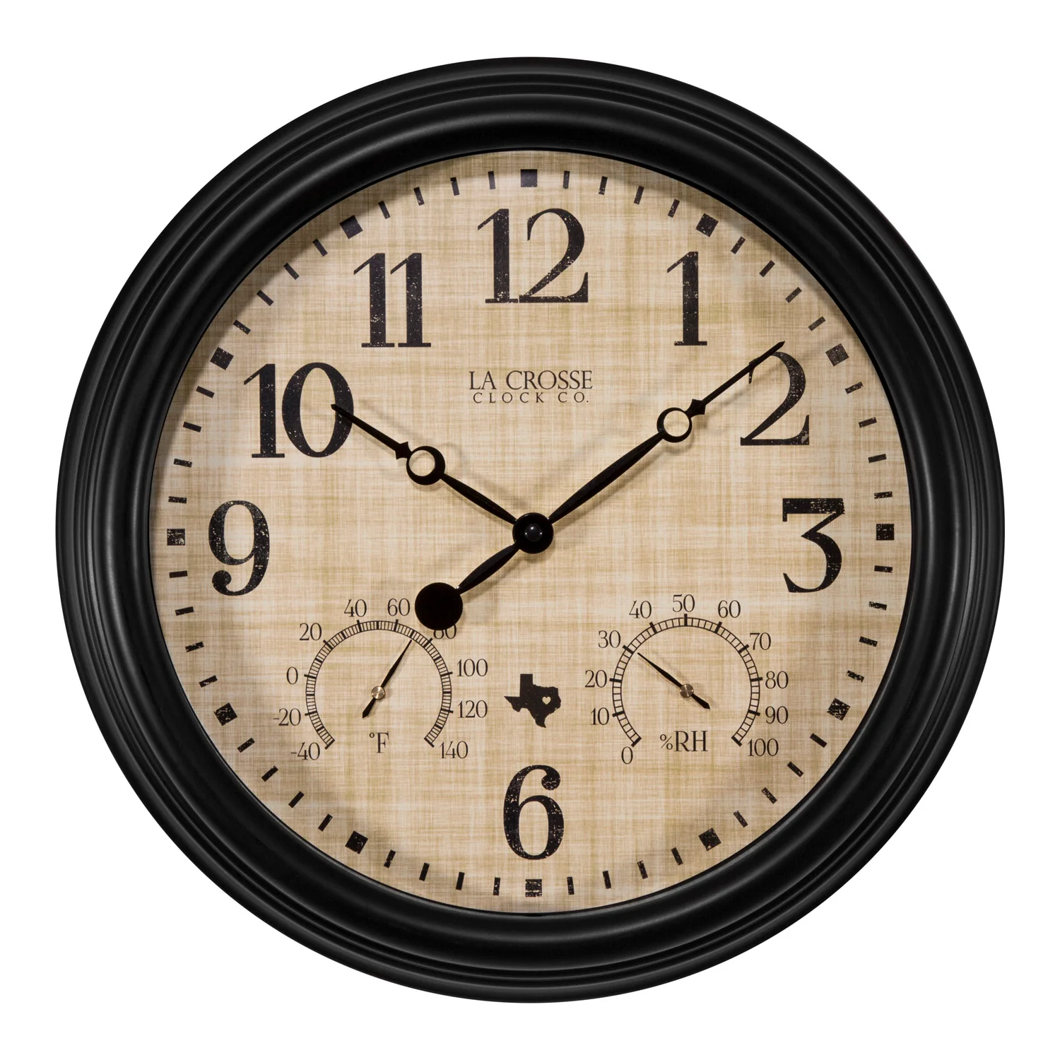 404-3015TX 15 inch Indoor/Outdoor Wall Clock
