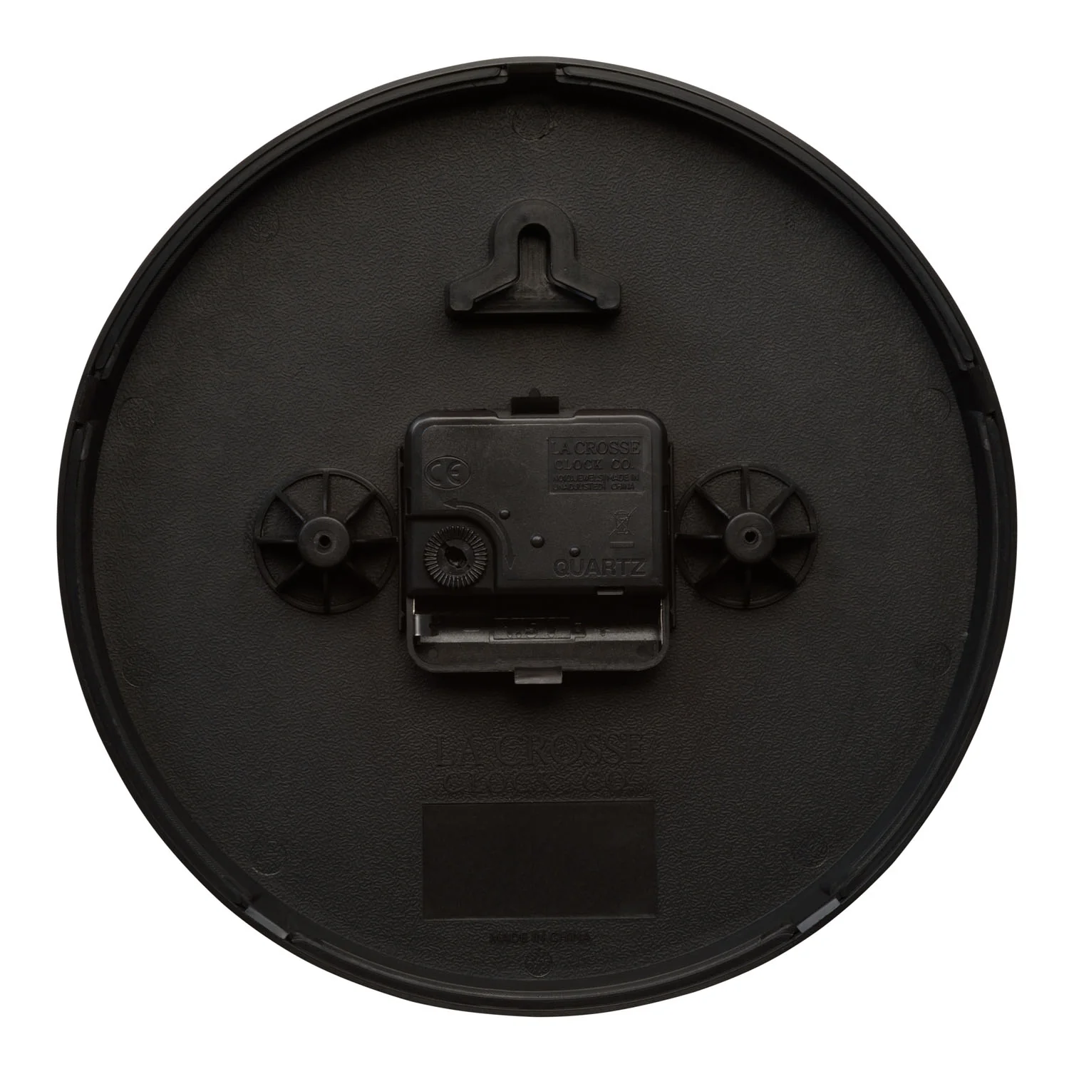 404-3020B 8-inch Basics Analog Wall Clock – Black - Image 5