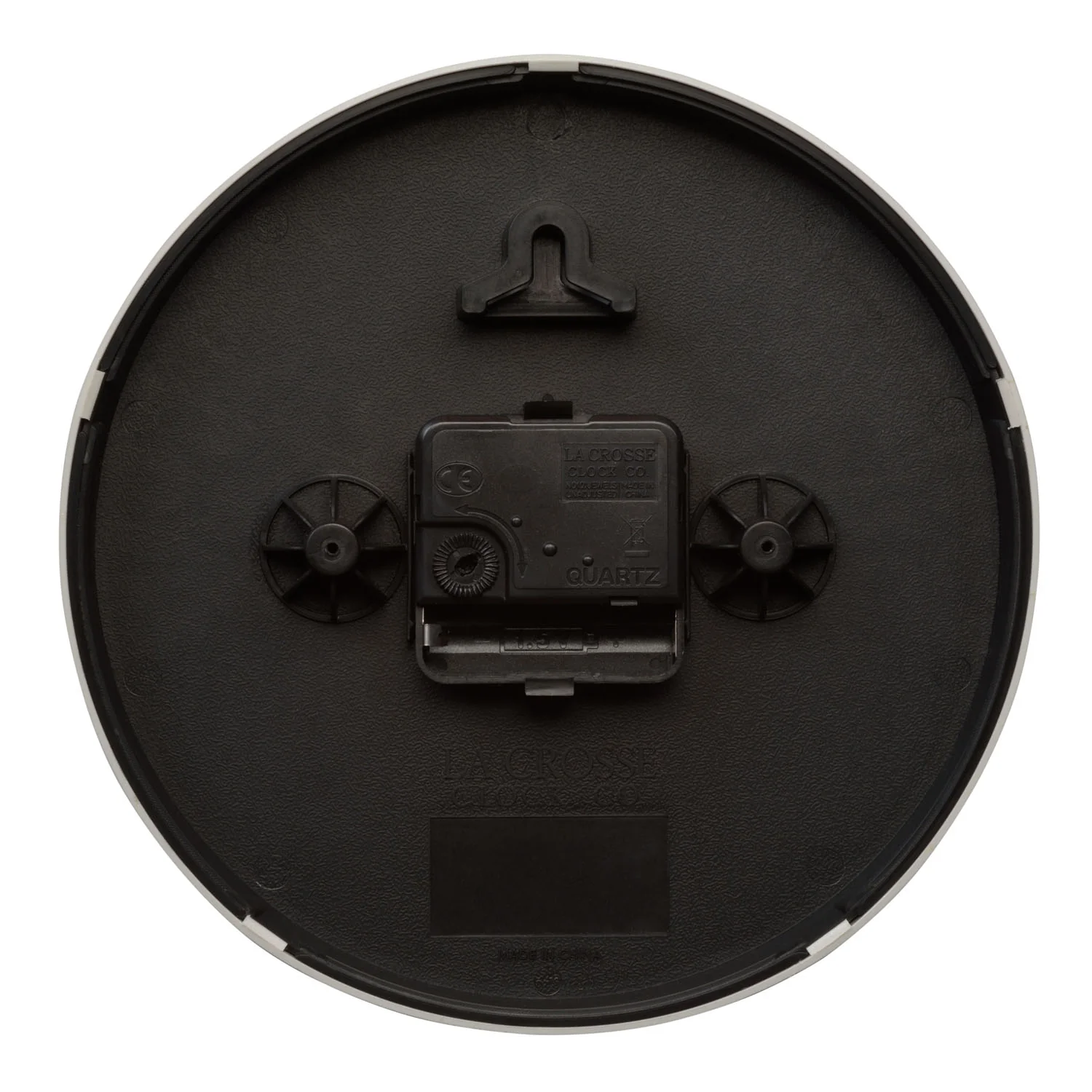 404-3020S 8-inch Basics Analog Wall Clock – Silver - Image 5
