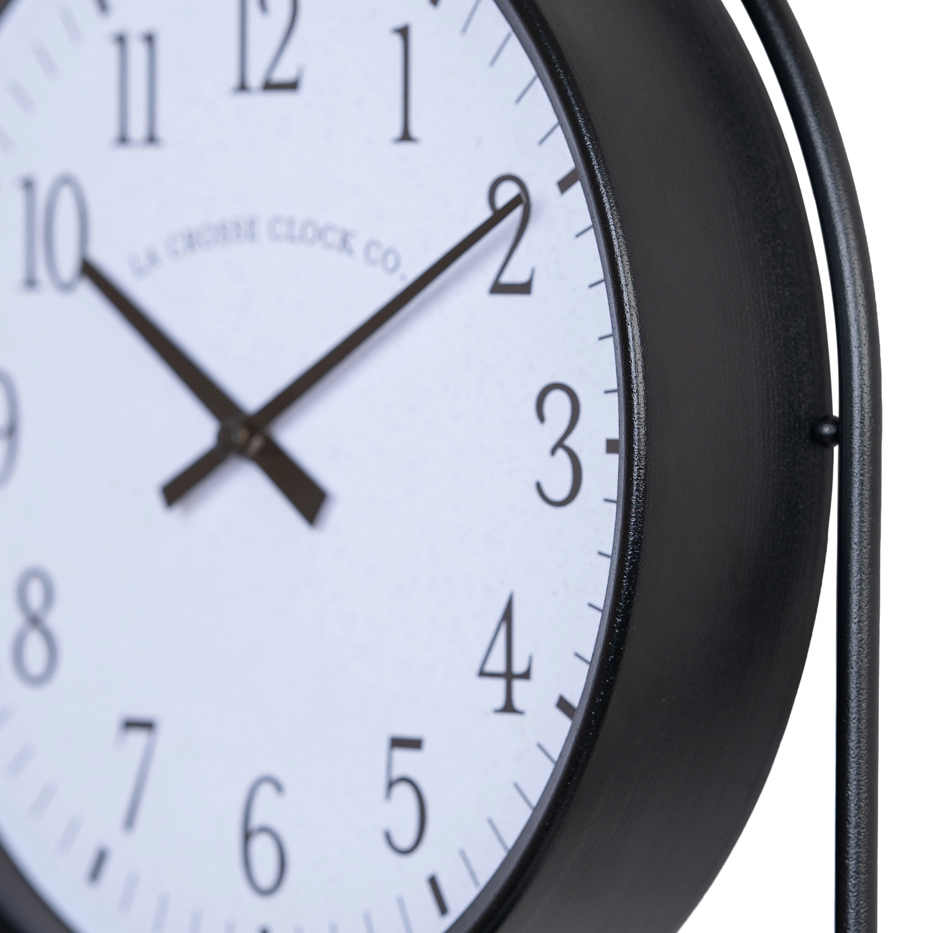 404 -3022 Depot Metal Wall Clock with Basket and Shelf - Image 5