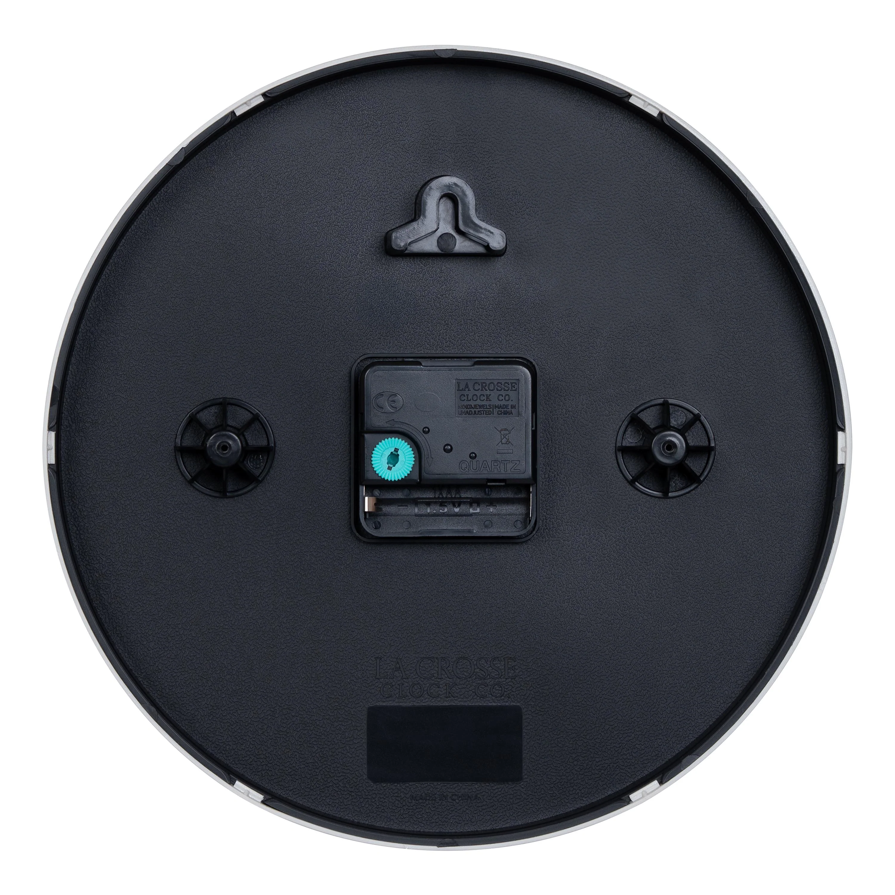 404-3025GB 10-inch Basics Analog Wall Clock – Gray Blue - Image 6