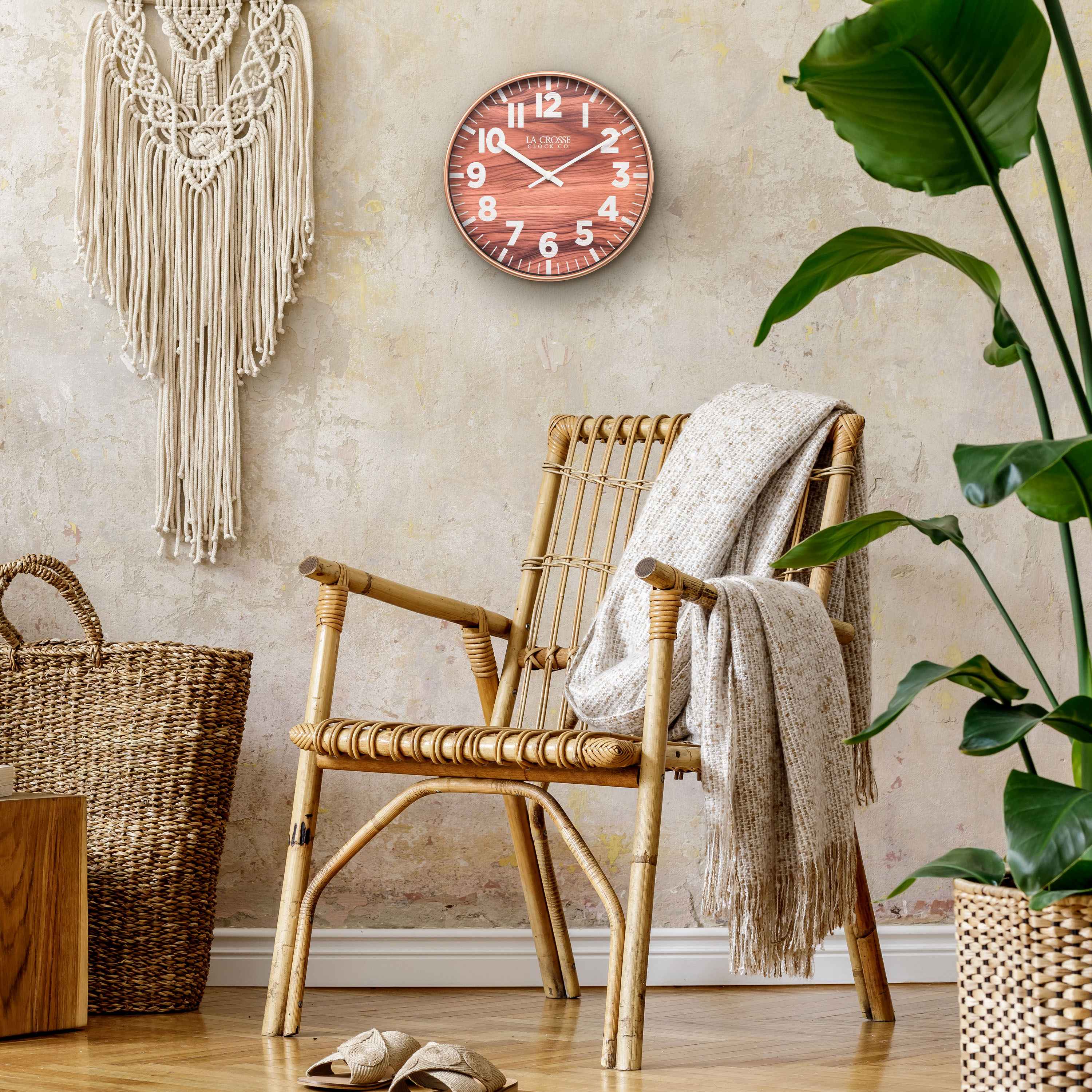 404-3028 10.8-inch Atwood Wall Clock - Image 7