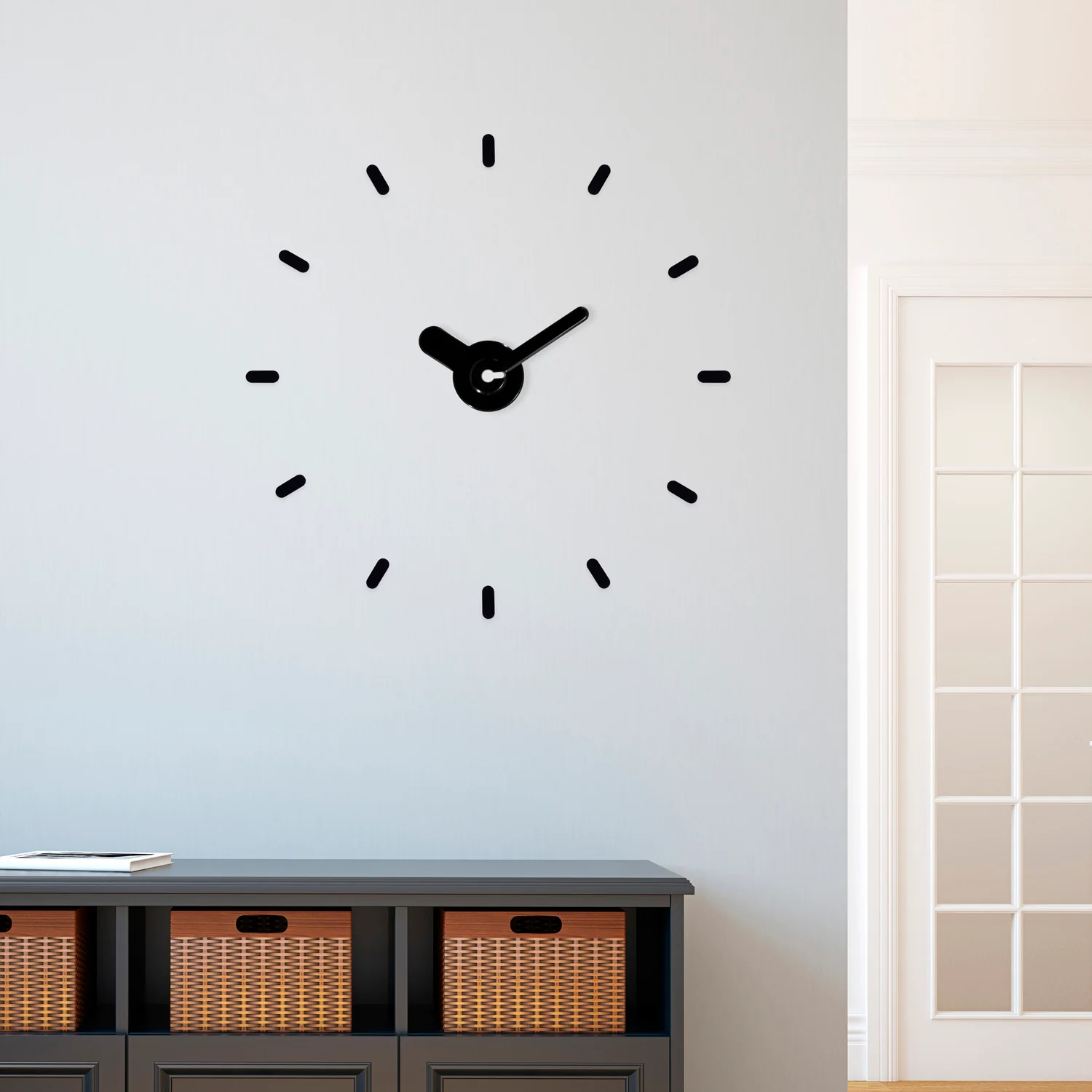 404-3261 20 - 24-inch Adjustable Floating Dial Clock - Image 3