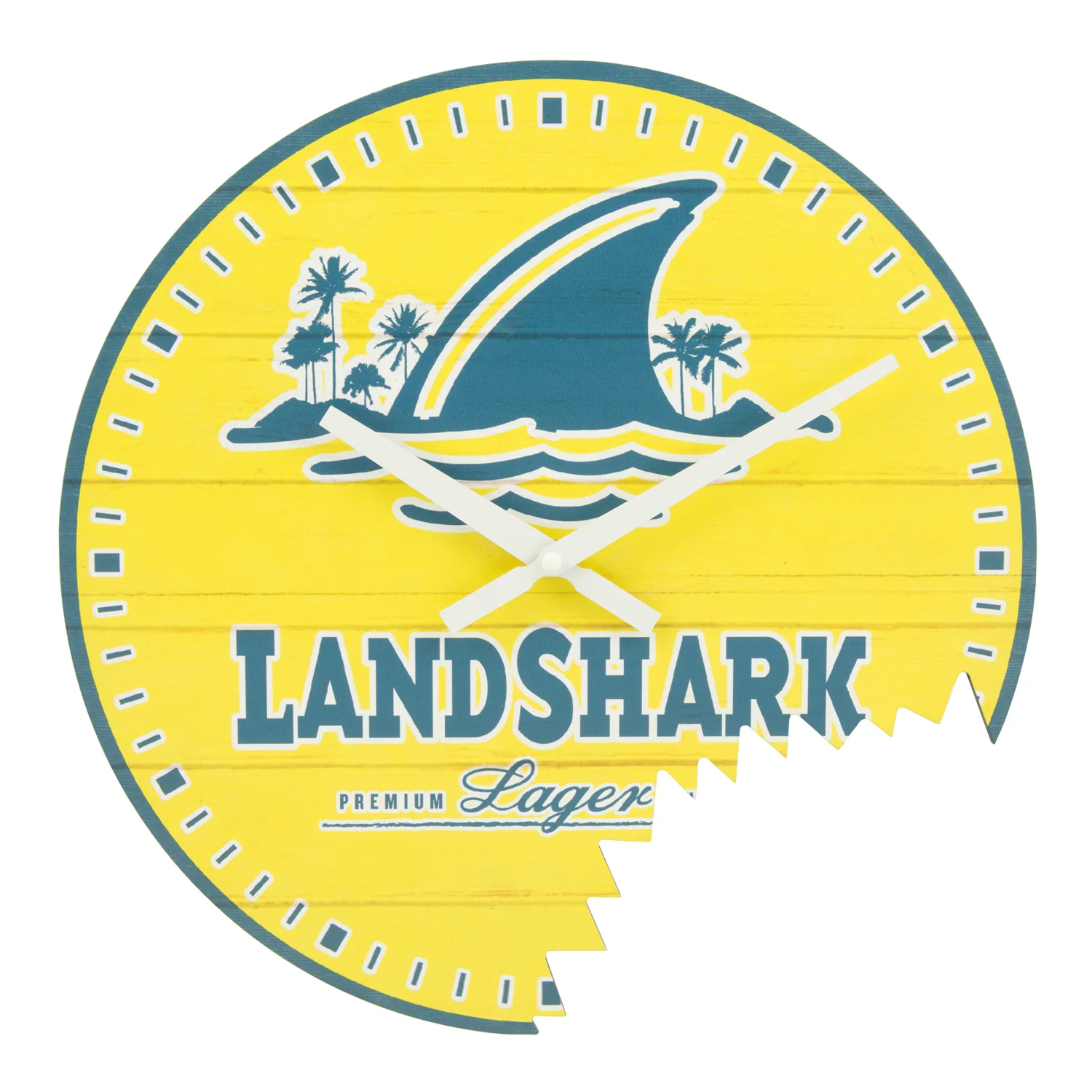 404-3435 14-inch Landshark Indoor Analog Wall Clock