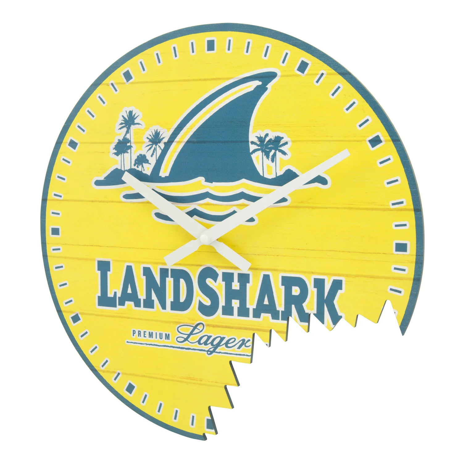 404-3435 14-inch Landshark Indoor Analog Wall Clock - Image 2