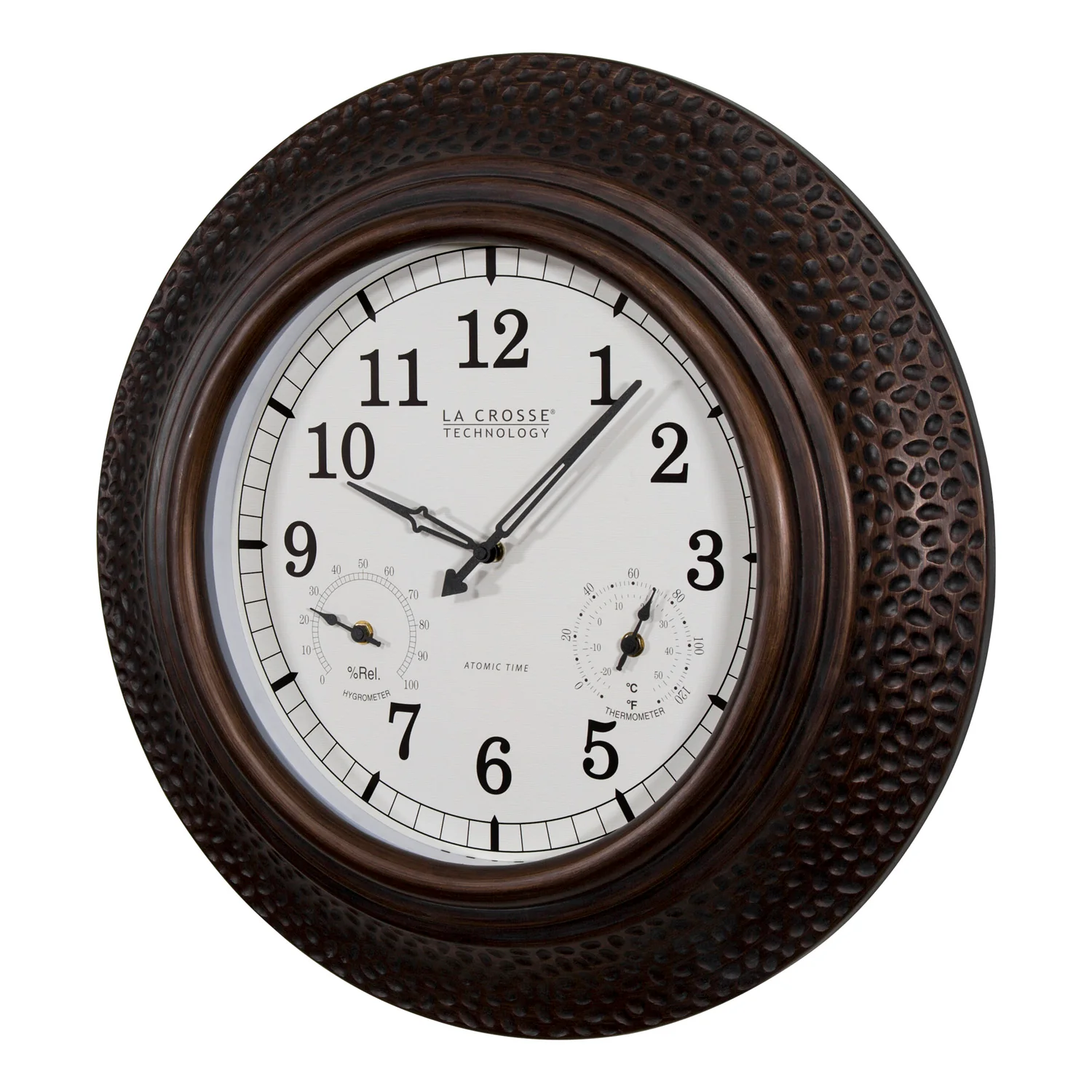 22 inch Atomic Indoor/Outdoor Wall Clock - Image 2